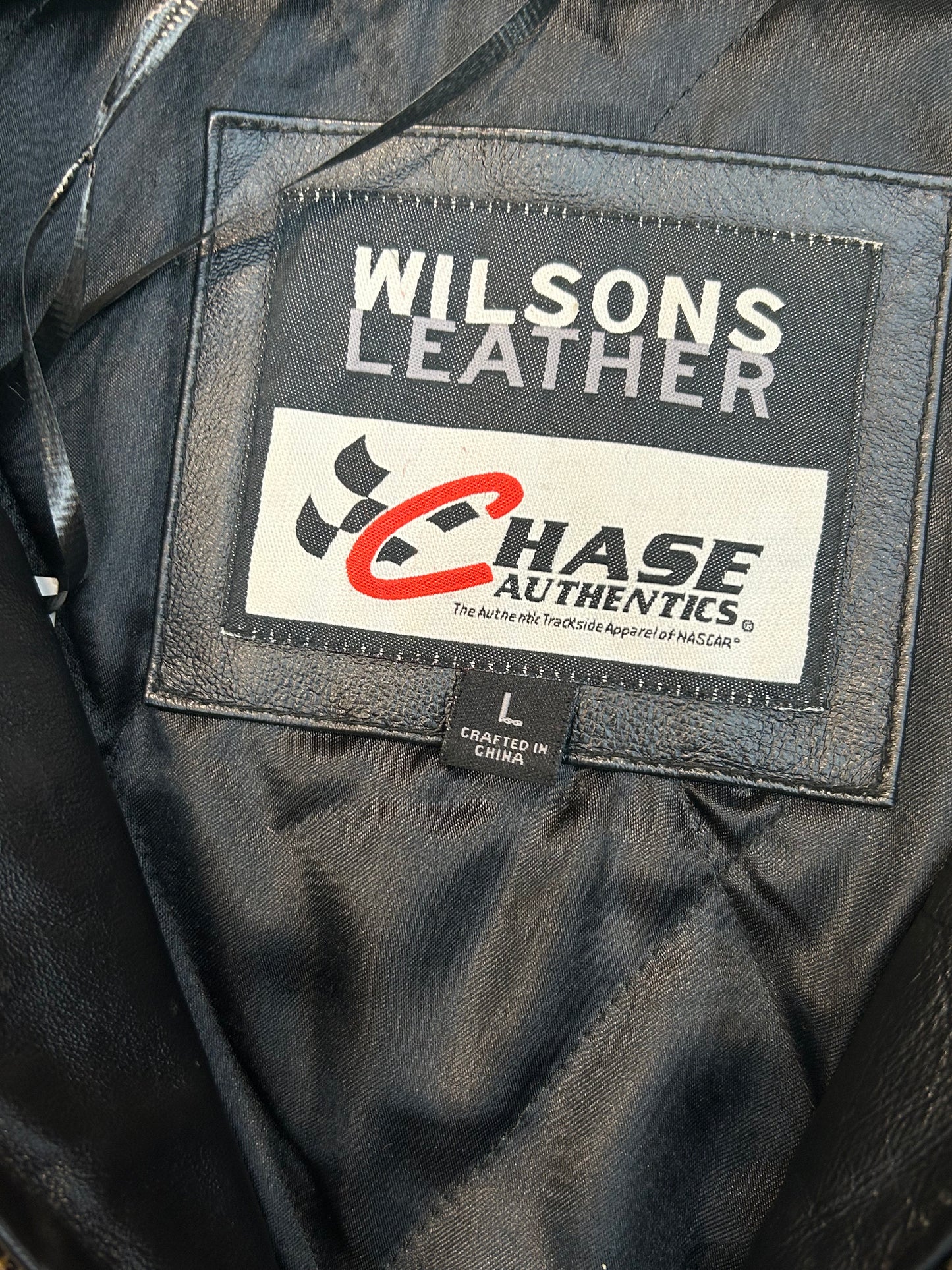 Vintage Dale Earnhardt Jr #8 Budweiser NASCAR Leather Jacket