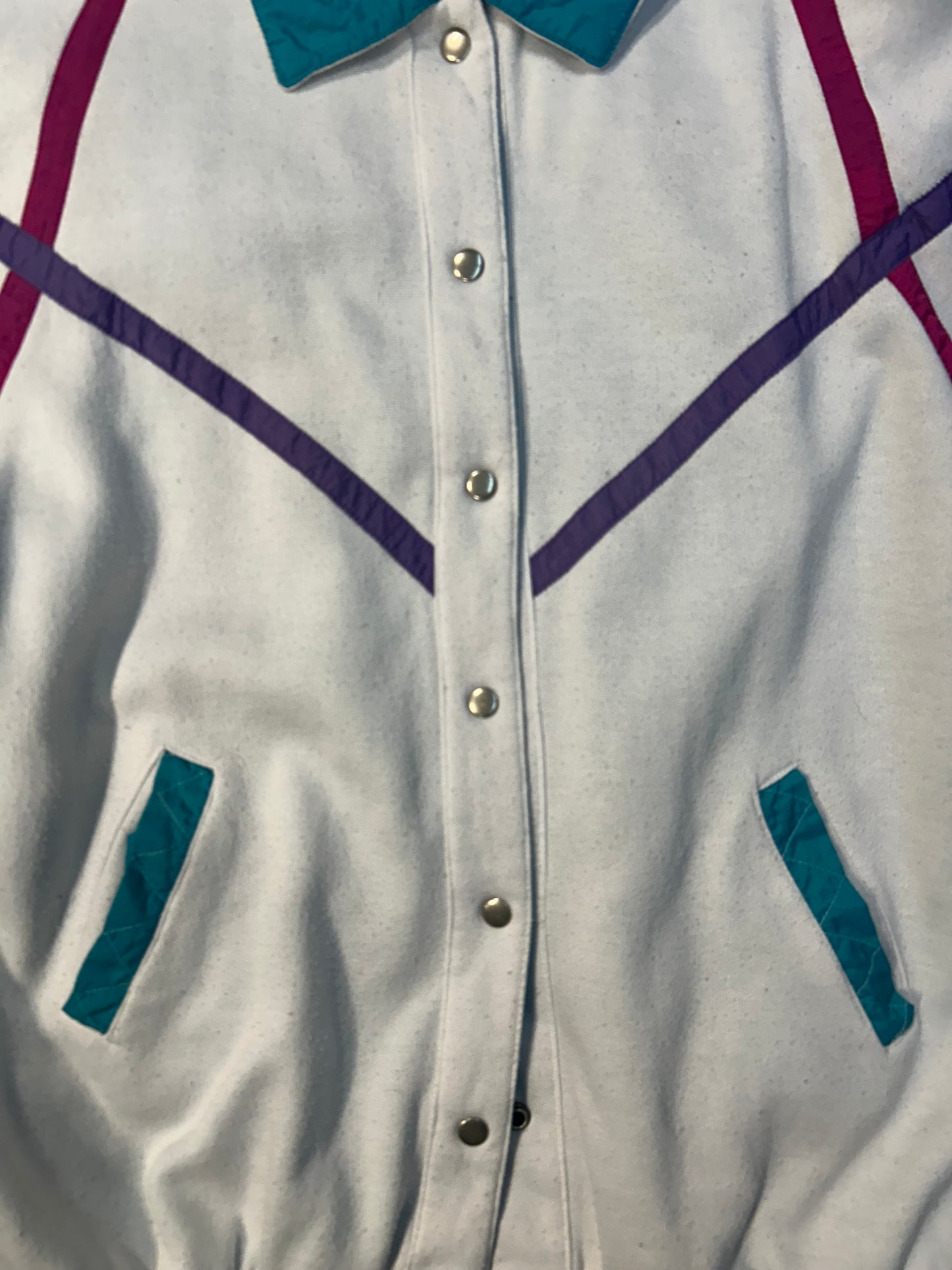 Vintage 90s Reversible Button Down Jacket