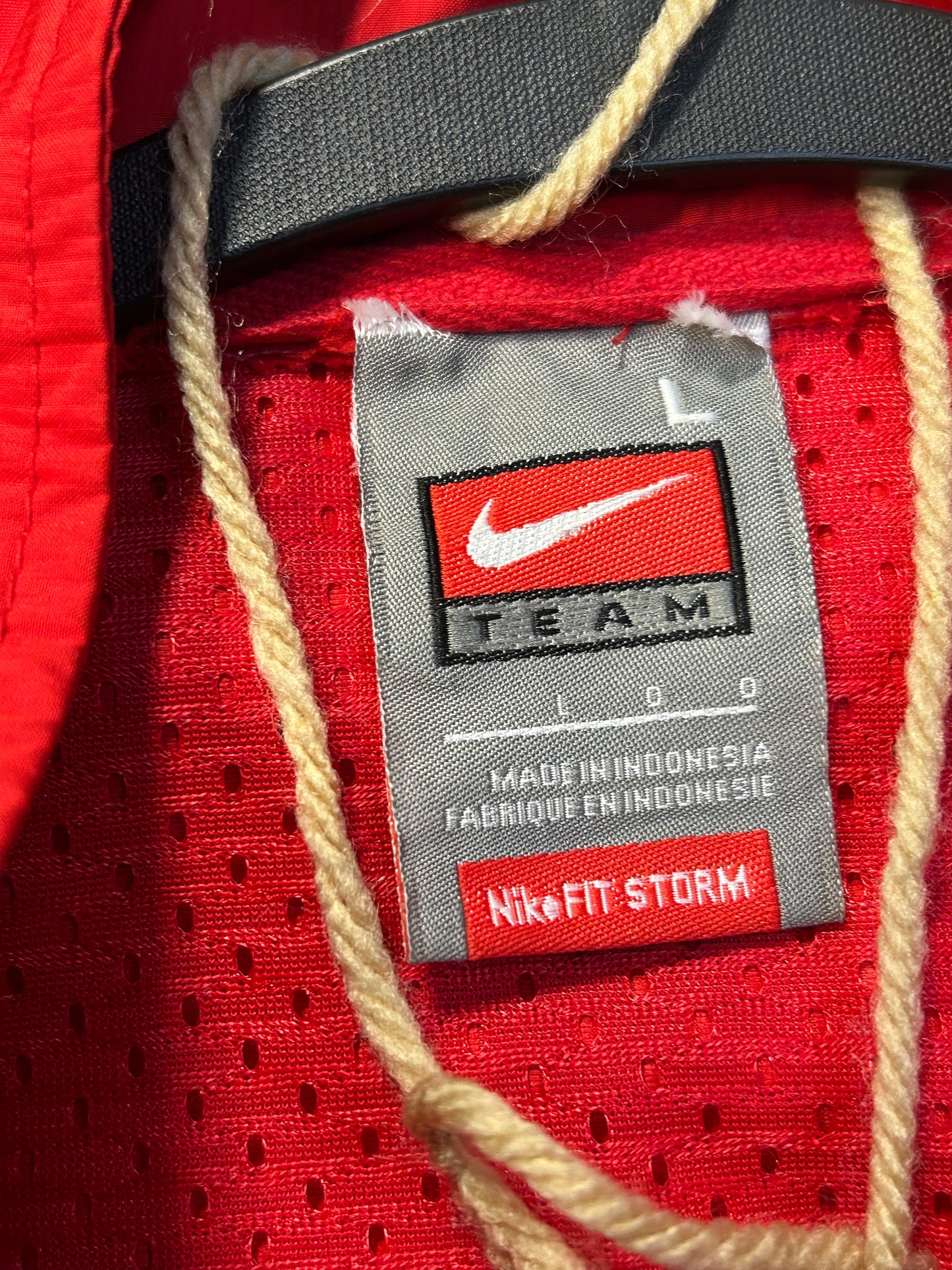 Vintage Red Nike Track Jacket