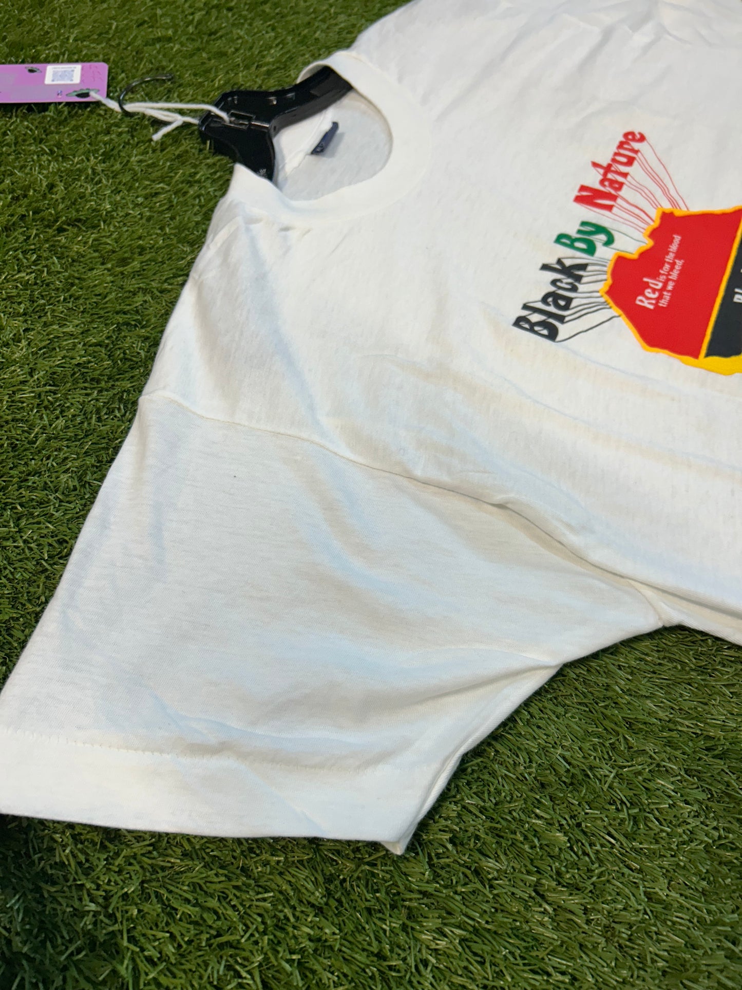 Vintage 90s Black By Nature Proud By Choice Tee