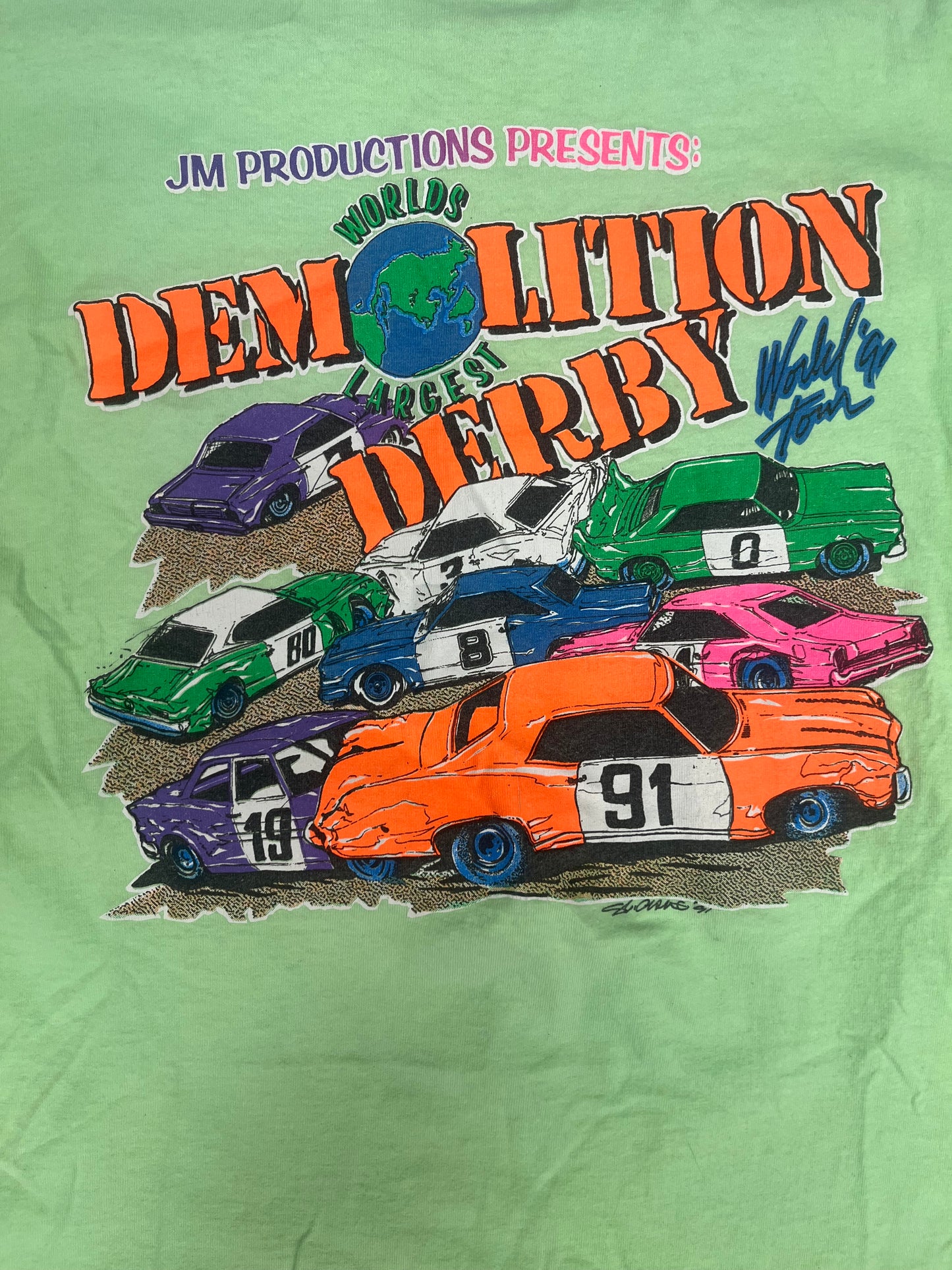 Vintage Demolition Derby Tee