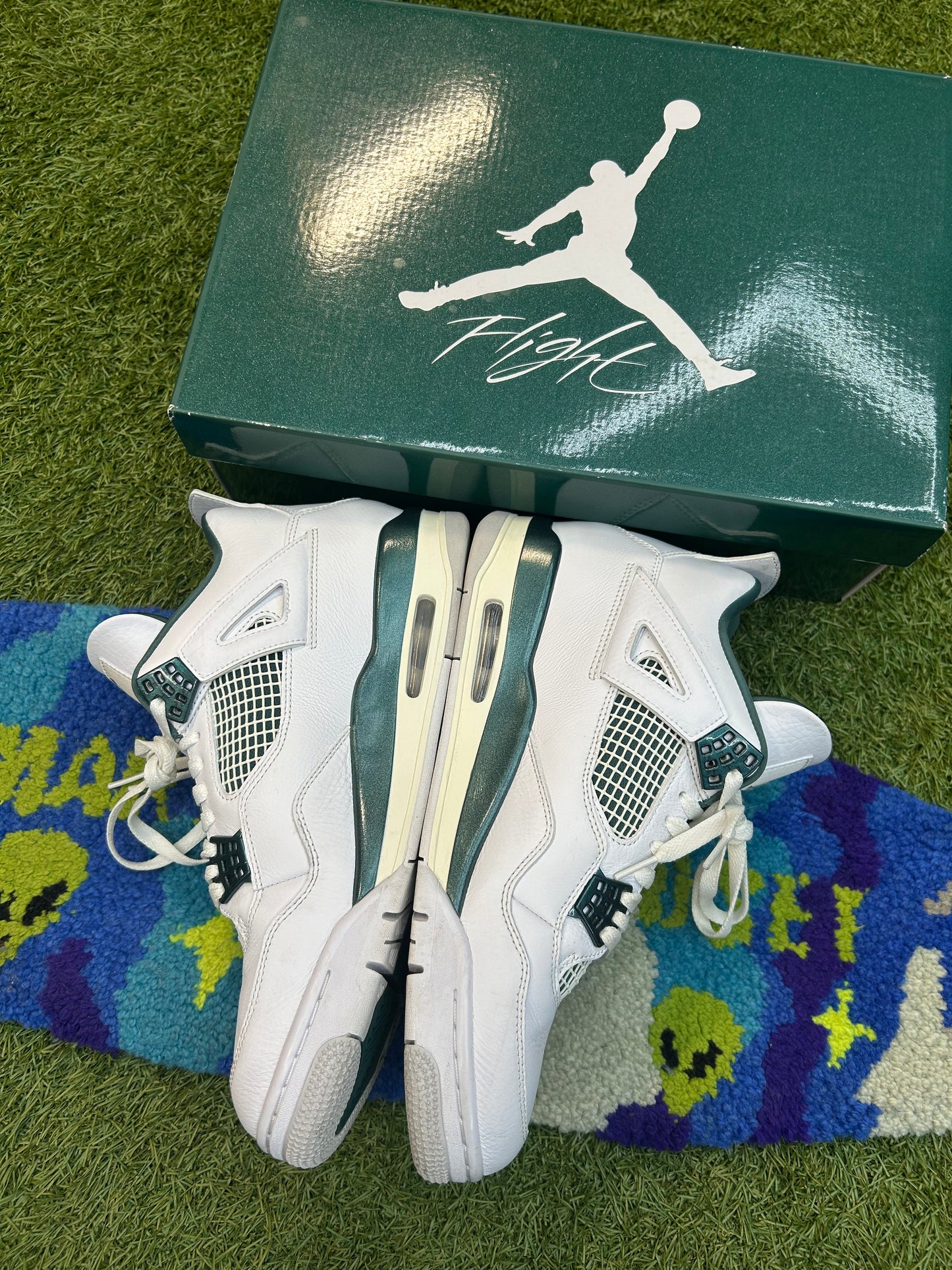 Jordan 4 Retro Oxidized Green(Used)