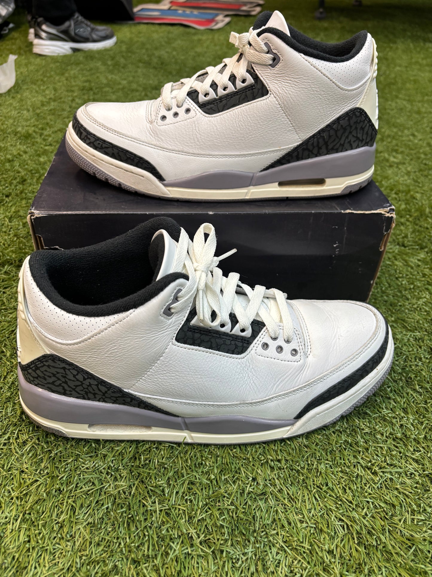 Jordan retro 3 cement (Used)