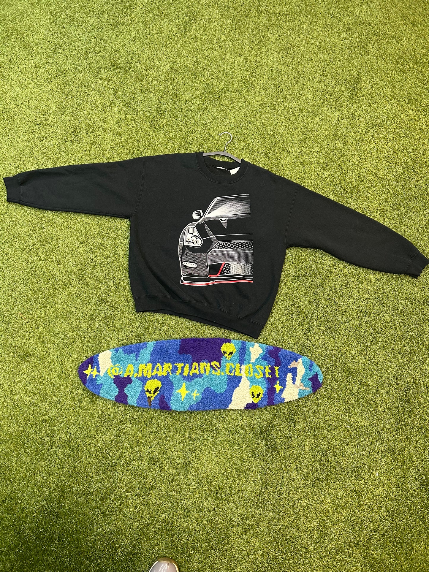 Y2K Car View Crewneck
