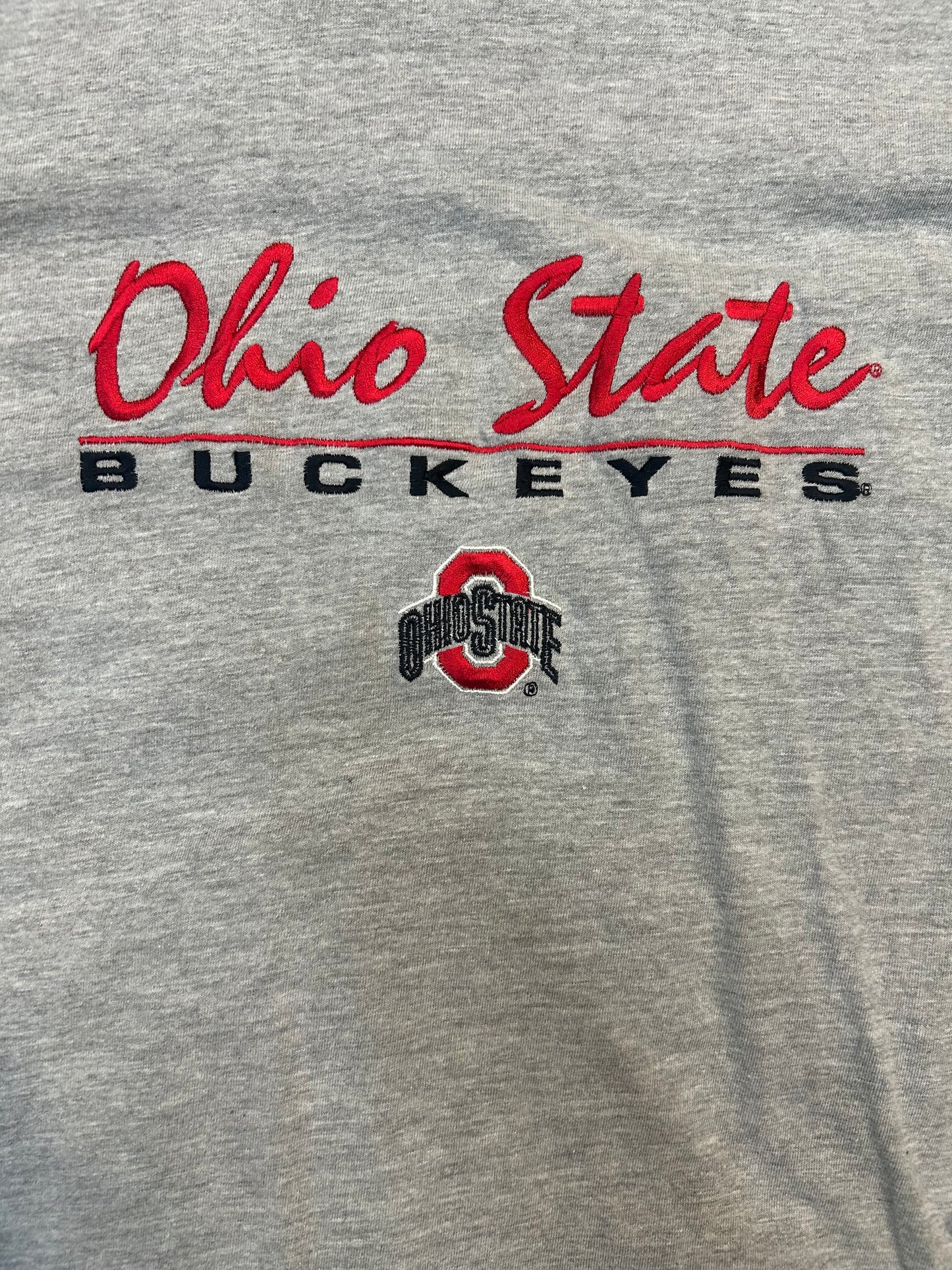Y2K Pro Edge Embroidered Ohio State Long Sleeve Tee
