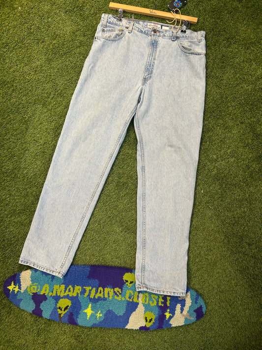 Vintage Orange Tab Levi Blue Jeans 540s