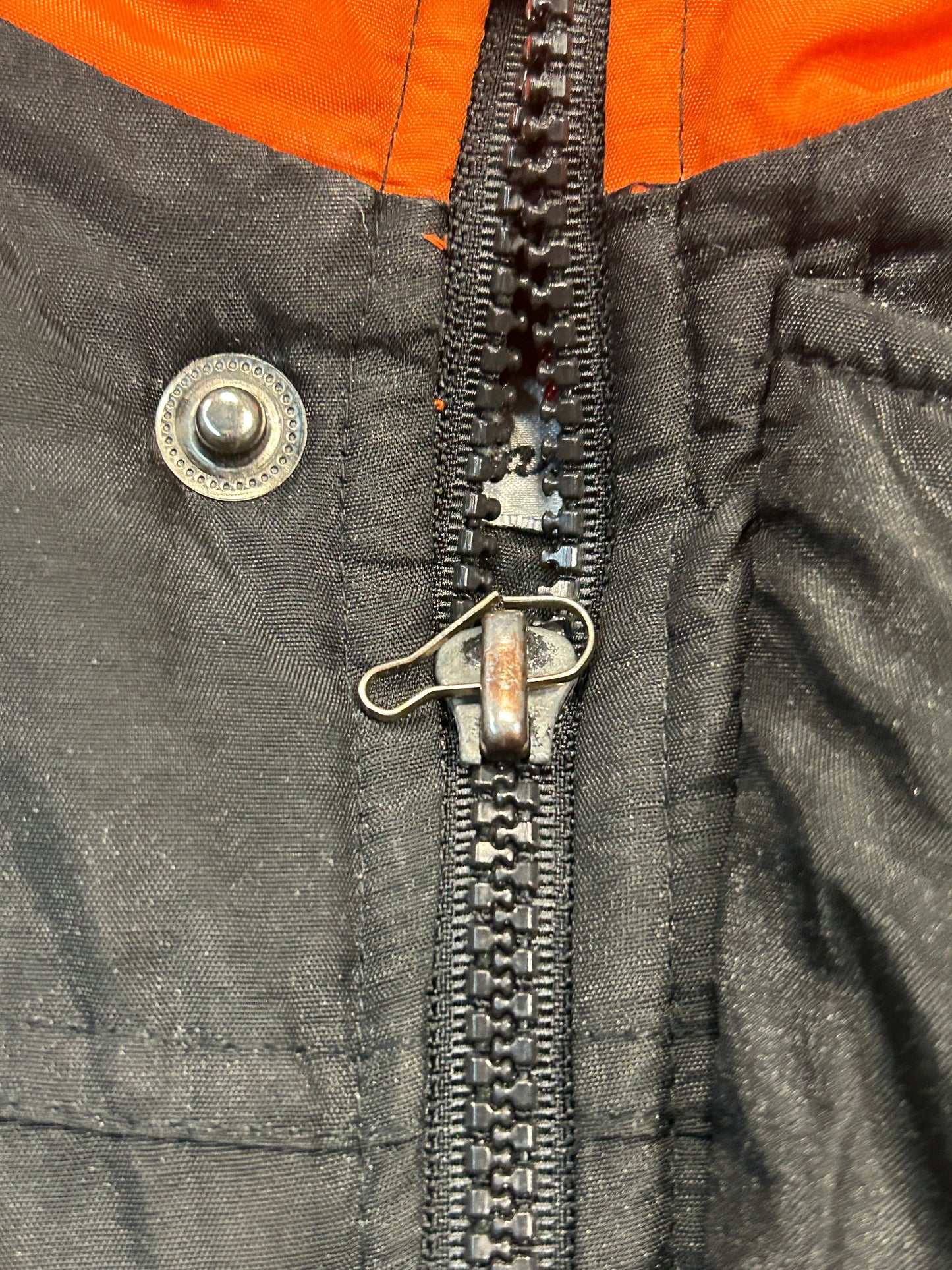 Vintage 90s Game Day NFL Cincinnati Bengals Jacket W/Hood