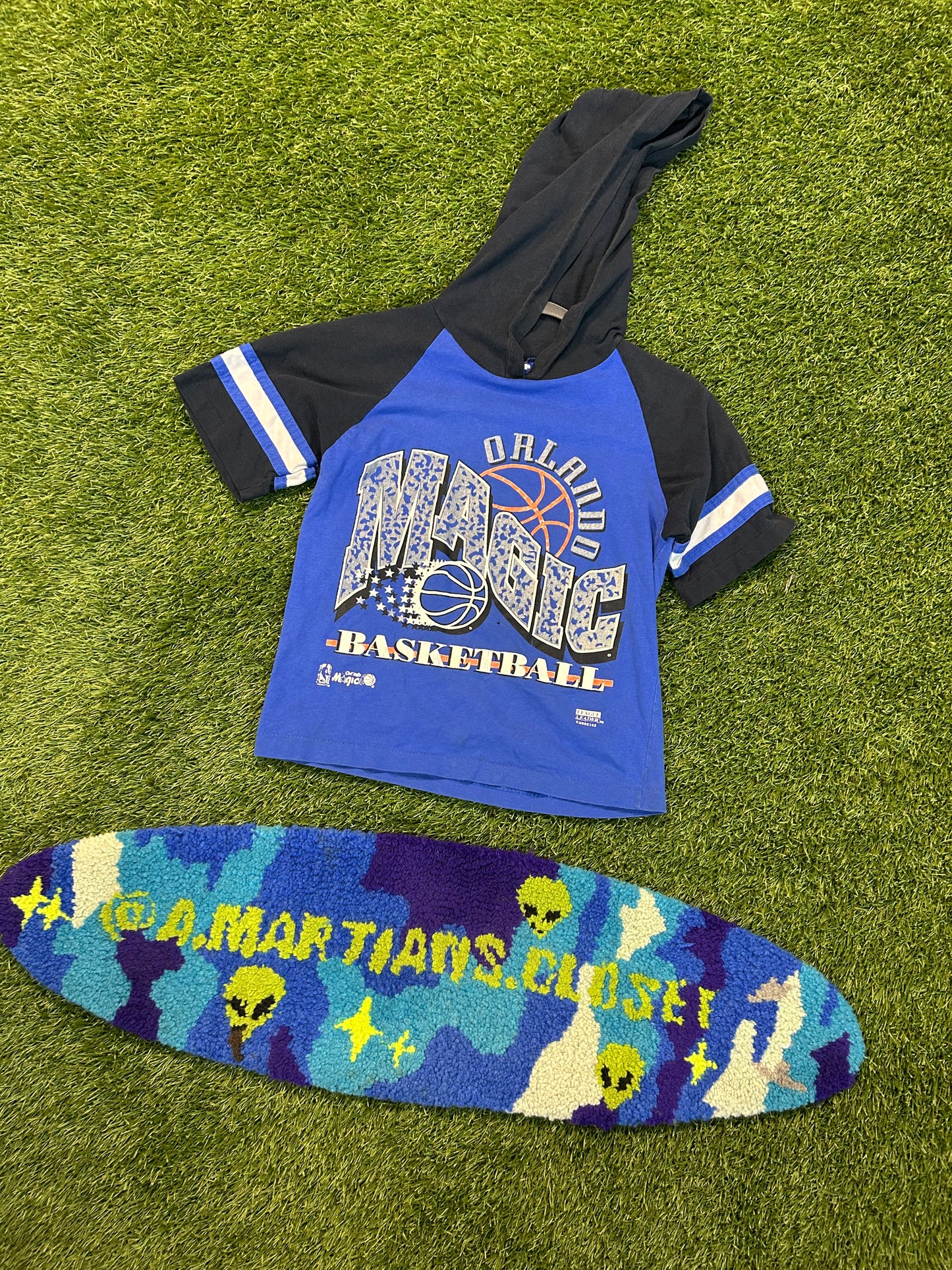 Vintage 90s Orlando Magic Hooded Tee Kids