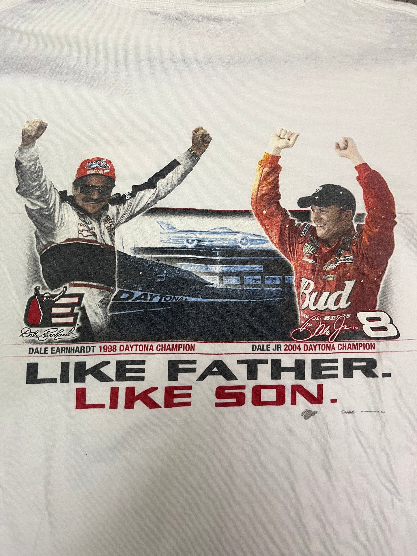 Vintage 2000s Dale Earnhardt Like Father Like Son Tee