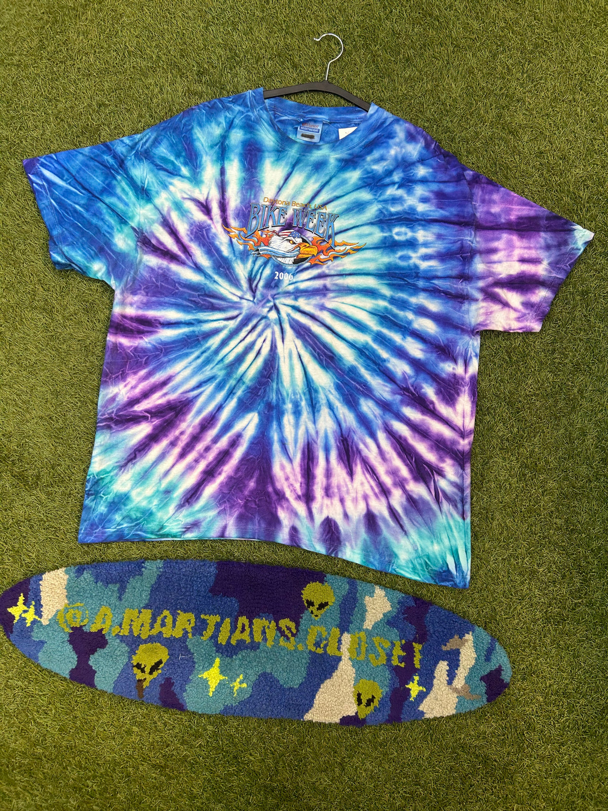 Y2K Daytona Beach Bike Week Tye Dye Tee