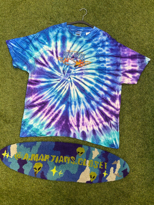 Y2K Daytona Beach Bike Week Tye Dye Tee