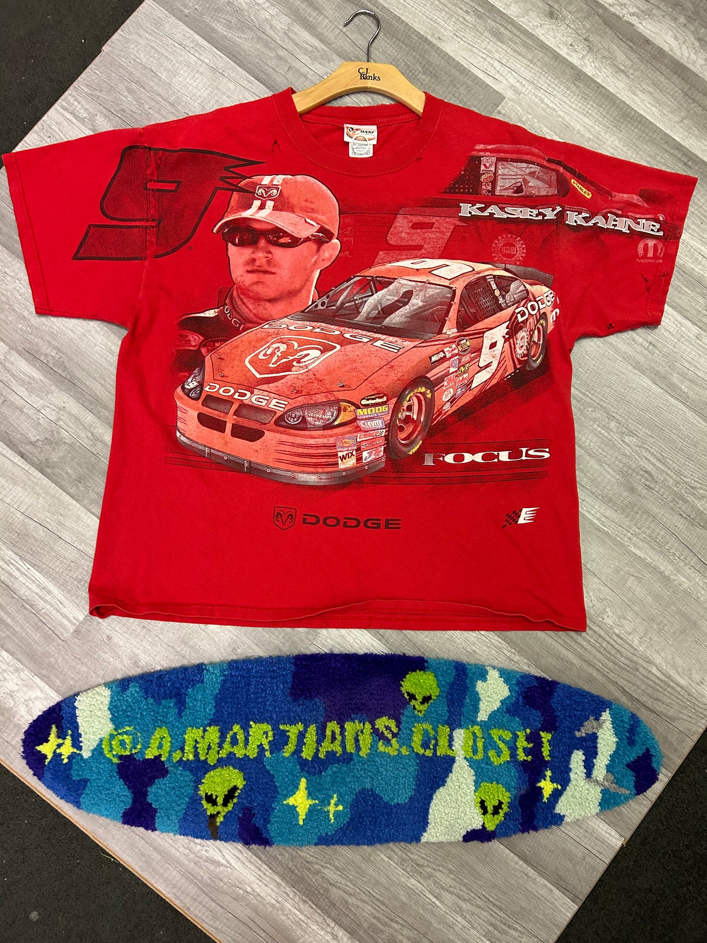 Vintage 2005 Kasey Kahne #9 Dodge NASCAR Tee