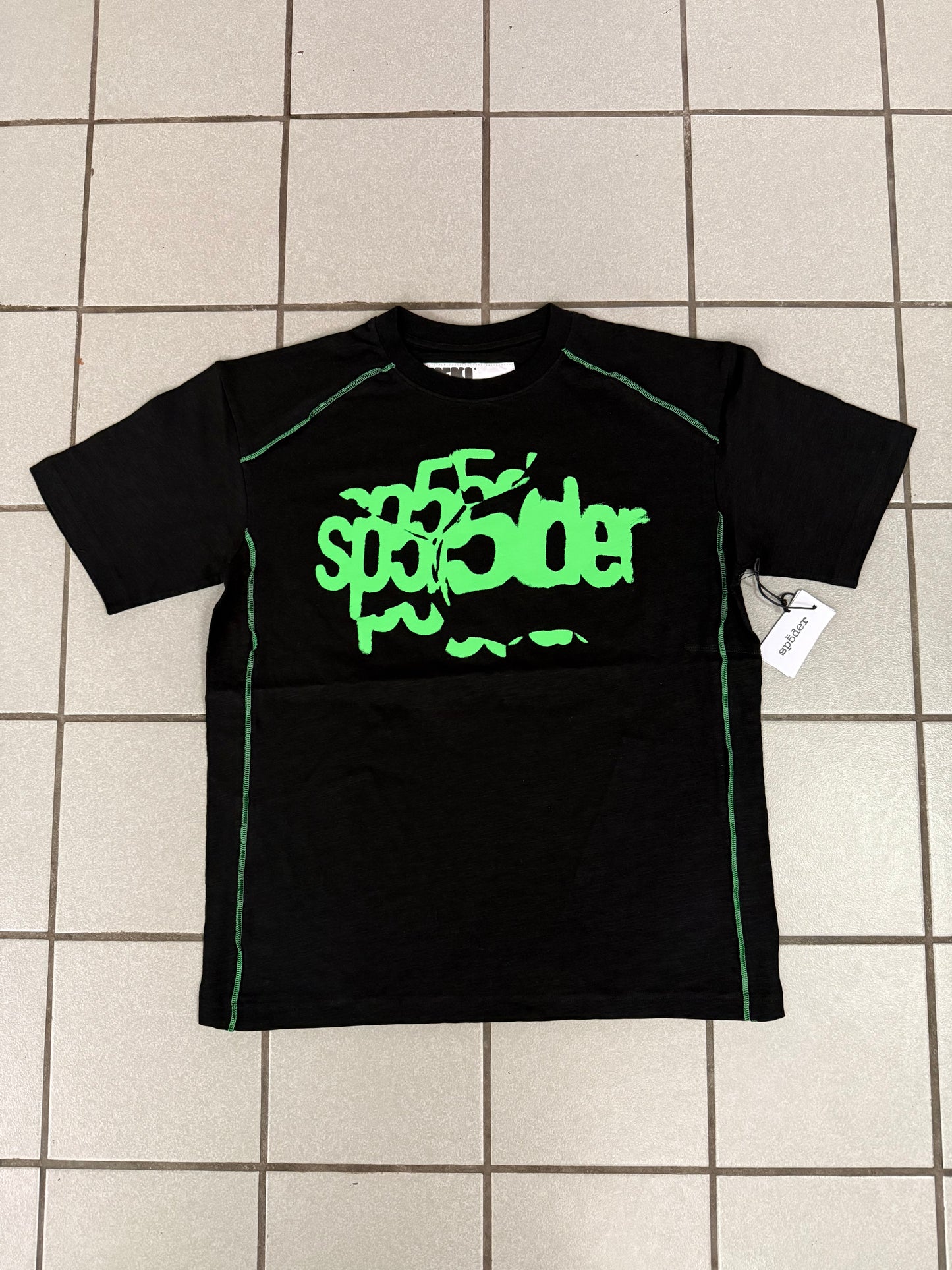 SP5DER “Contrast Stitch” Tee