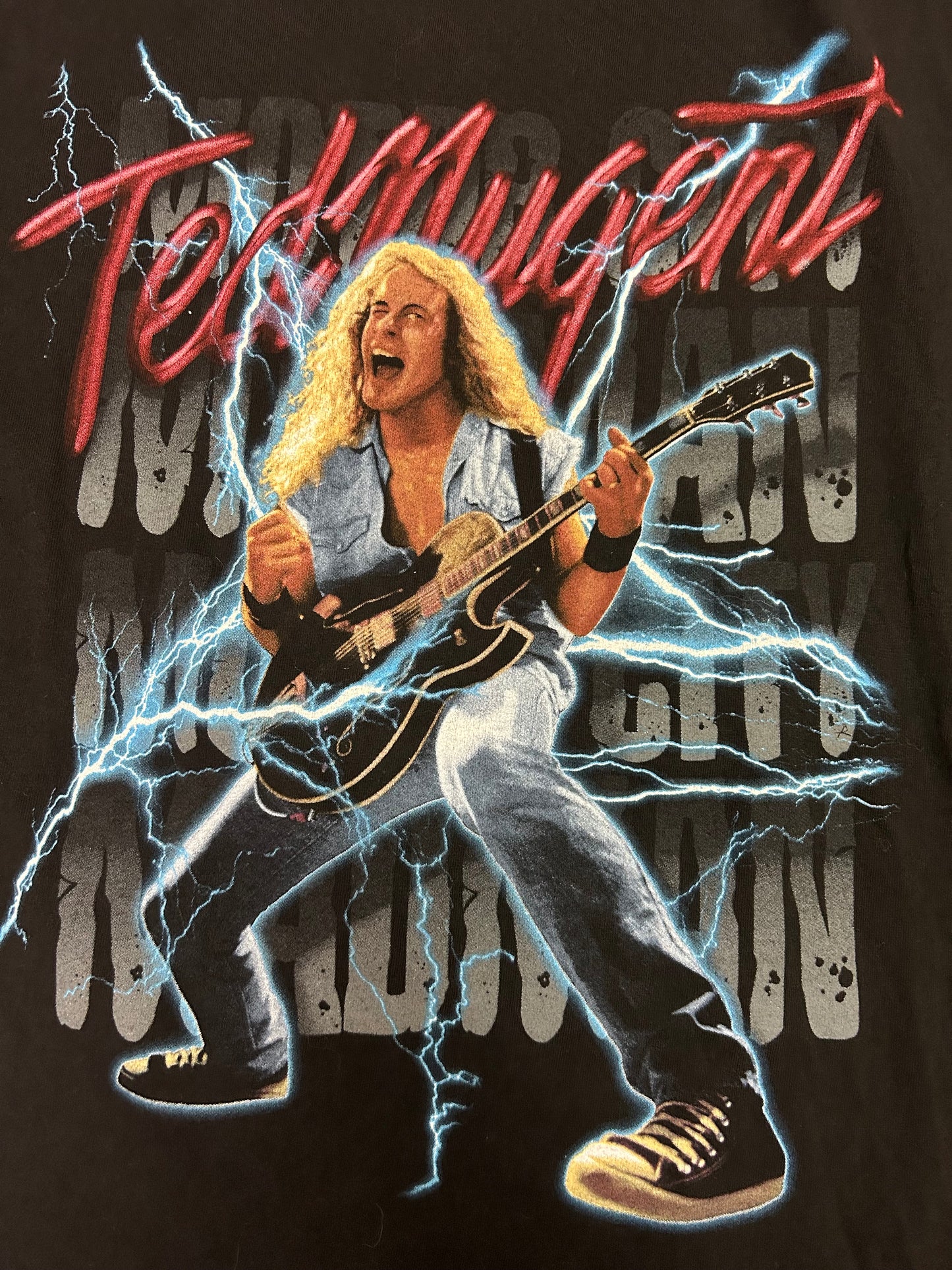 Rare Vintage 1999 Ted Nugent Tour Tee