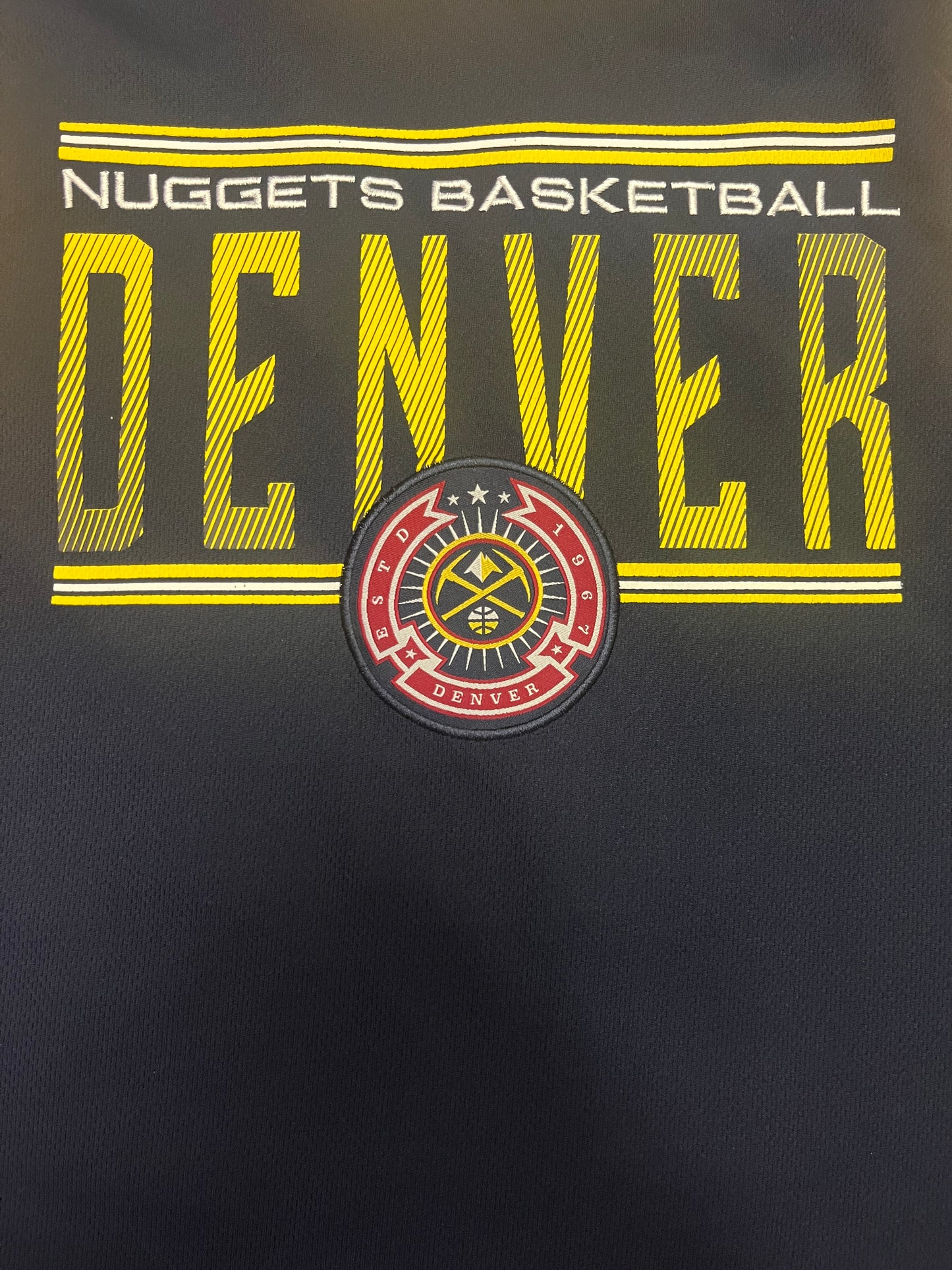 Retro Style Denver Nuggets Basketball