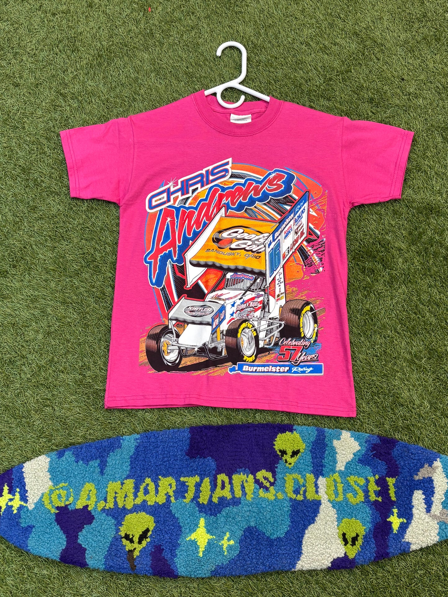 (Needs pics) Kids Chris Andrew’s Graphic Racing Tee