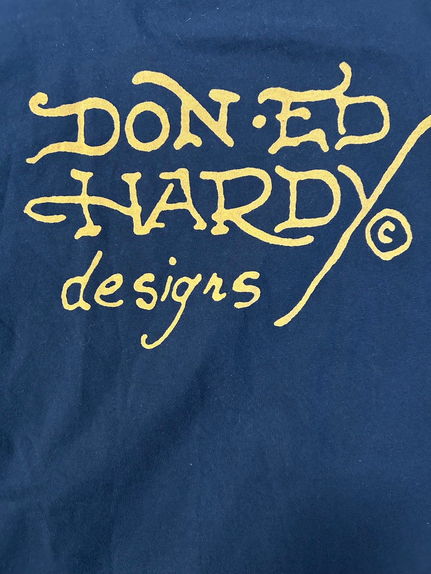 Y2K/Vintage Ed Hardy Free Agene Tee