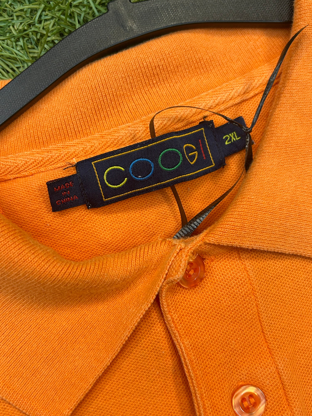 Y2K Coogi Sneaker Logo Polo