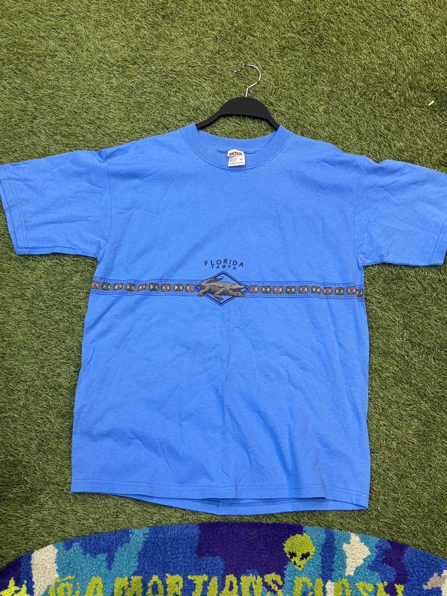 Vintage Anvil Tampa Florida Croc Shirt