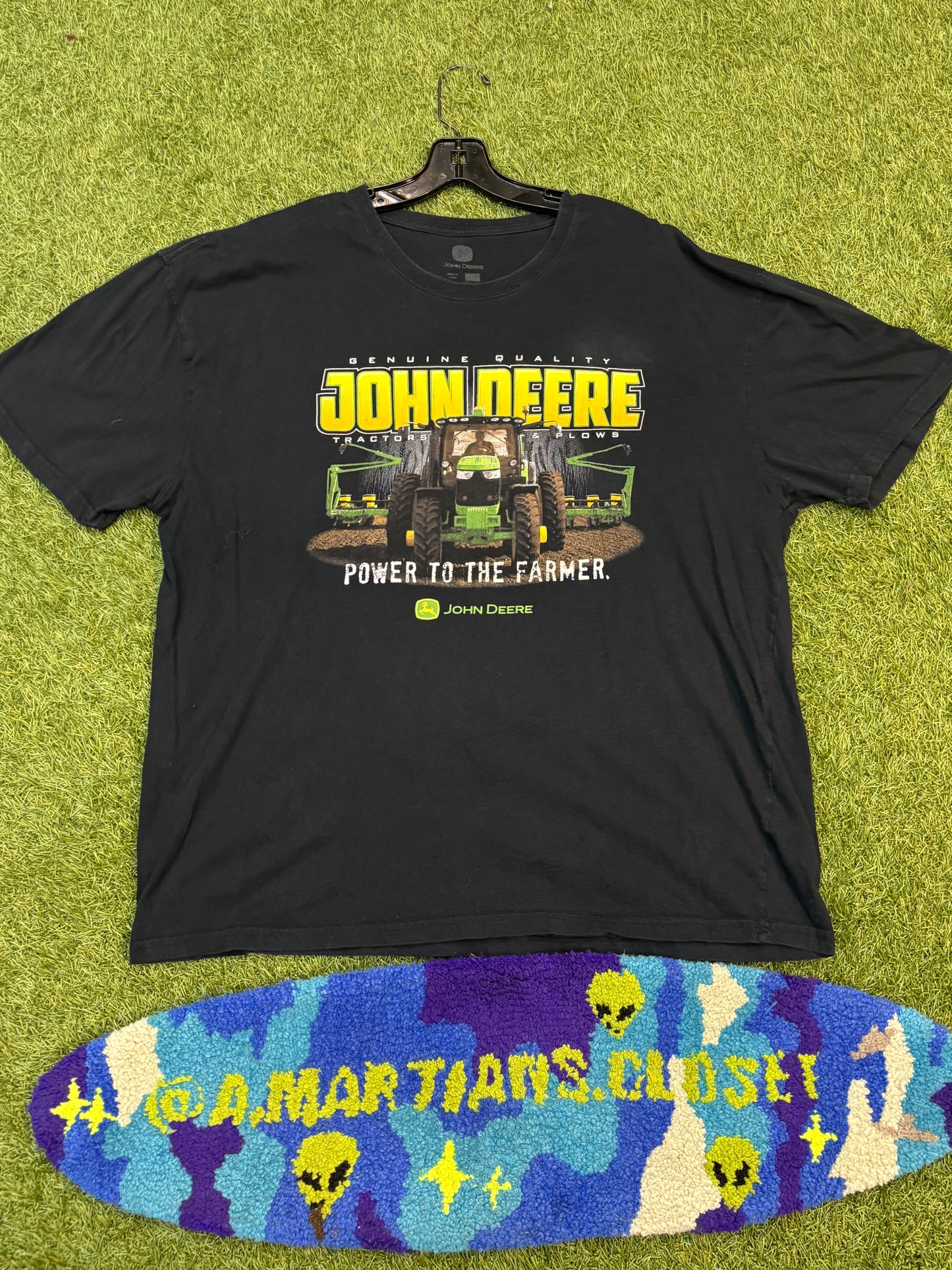 Y2K John Deere Tractor Graphic Tee