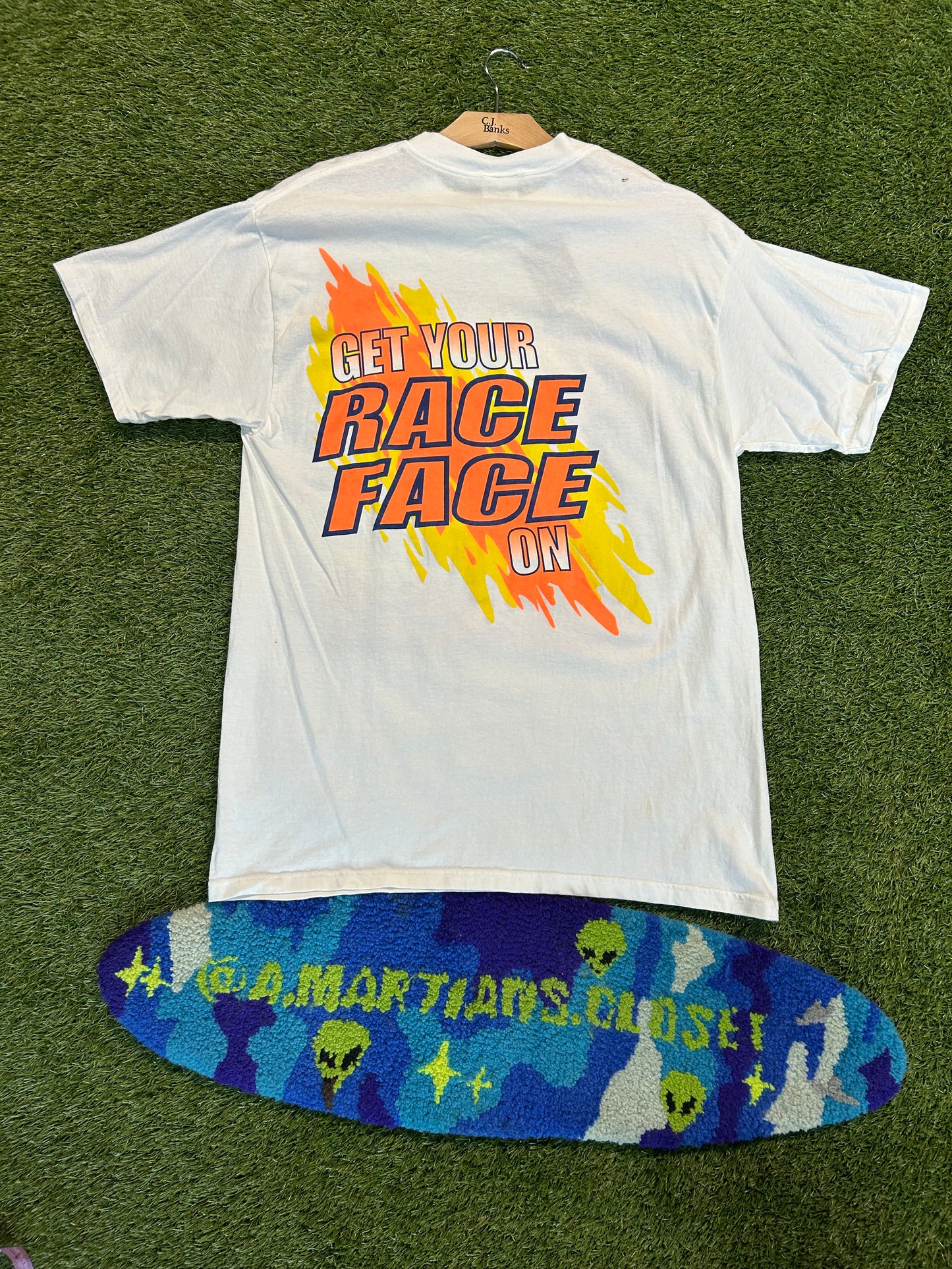 Vintage 90s Ricky Rudd Tide NASCAR Team Tee