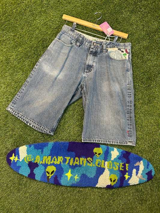 Y2K Rare Coogi Bandanna Print Shorts