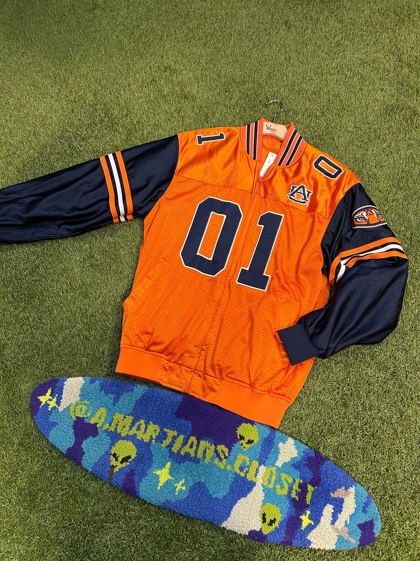 Vintage Auburn University Zip Jacket