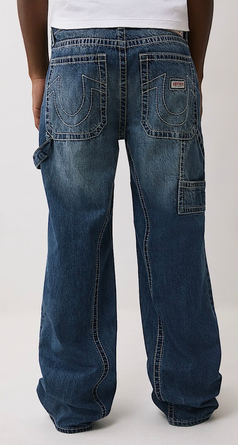 True Religion Vinny Baggy Carpenter Jeans