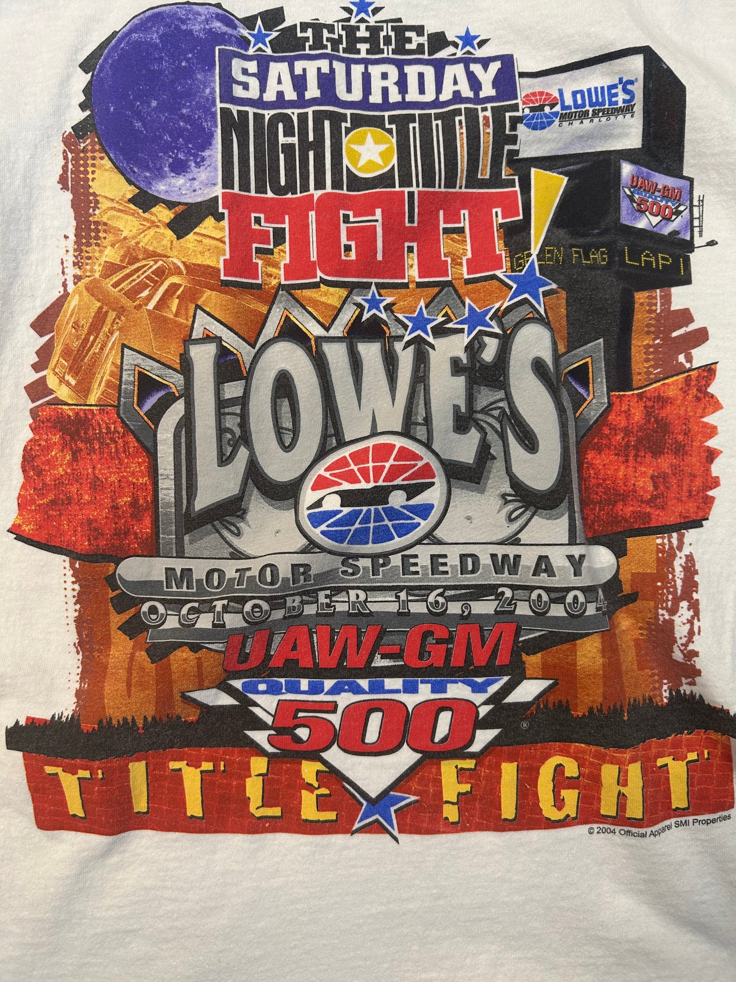 Y2K Saturday Night Fight Title Tee
