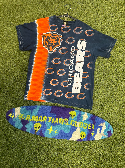 Y2K Chicago Bears Tye Dye Team Tee