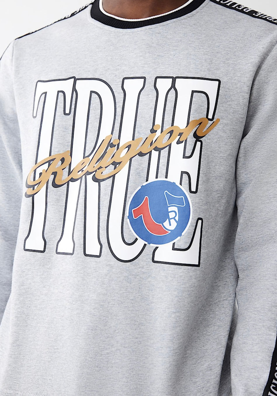 True Religion Color Block Sweater