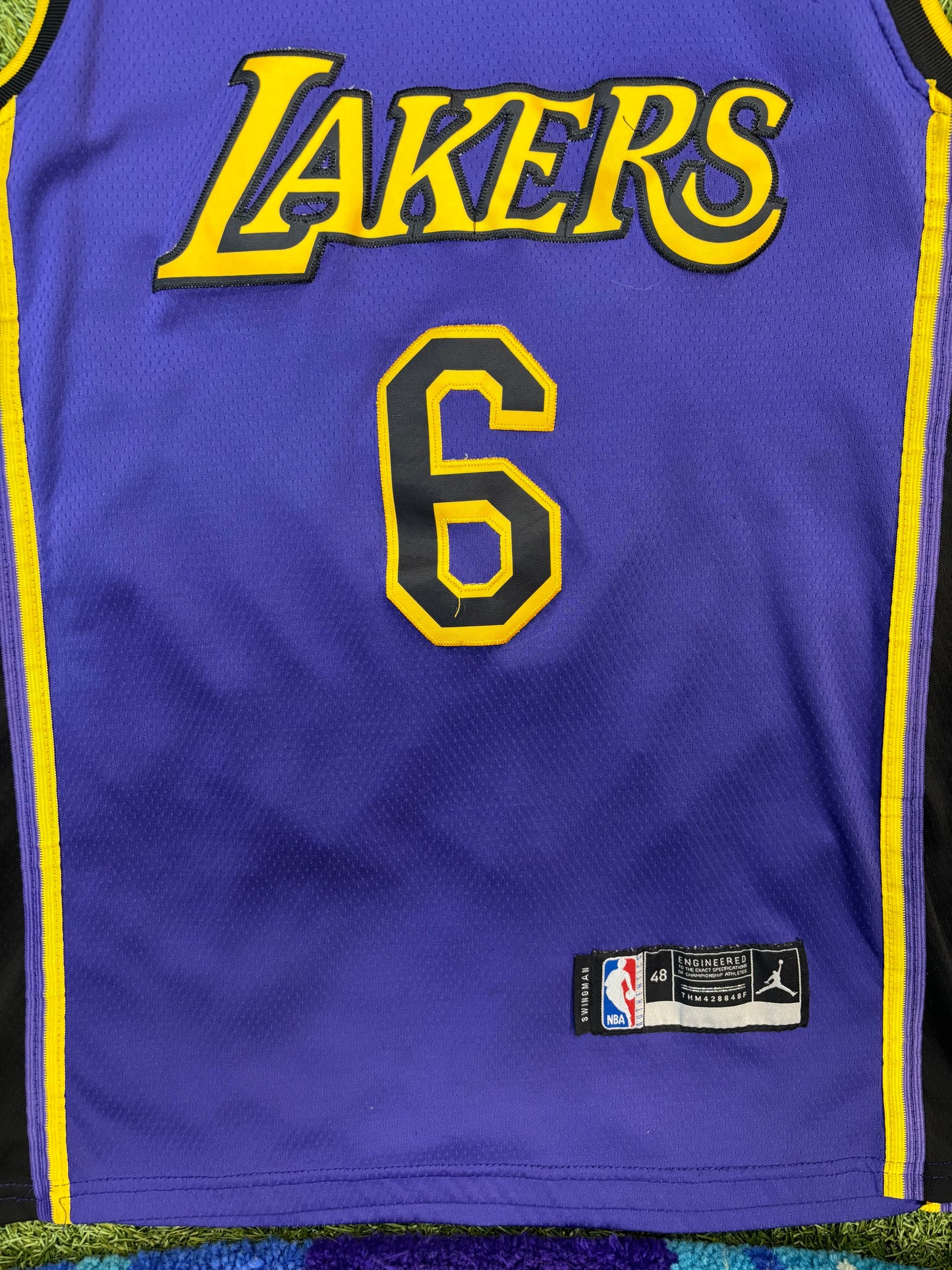 LA Lakers LeBron James Swingman Jersey