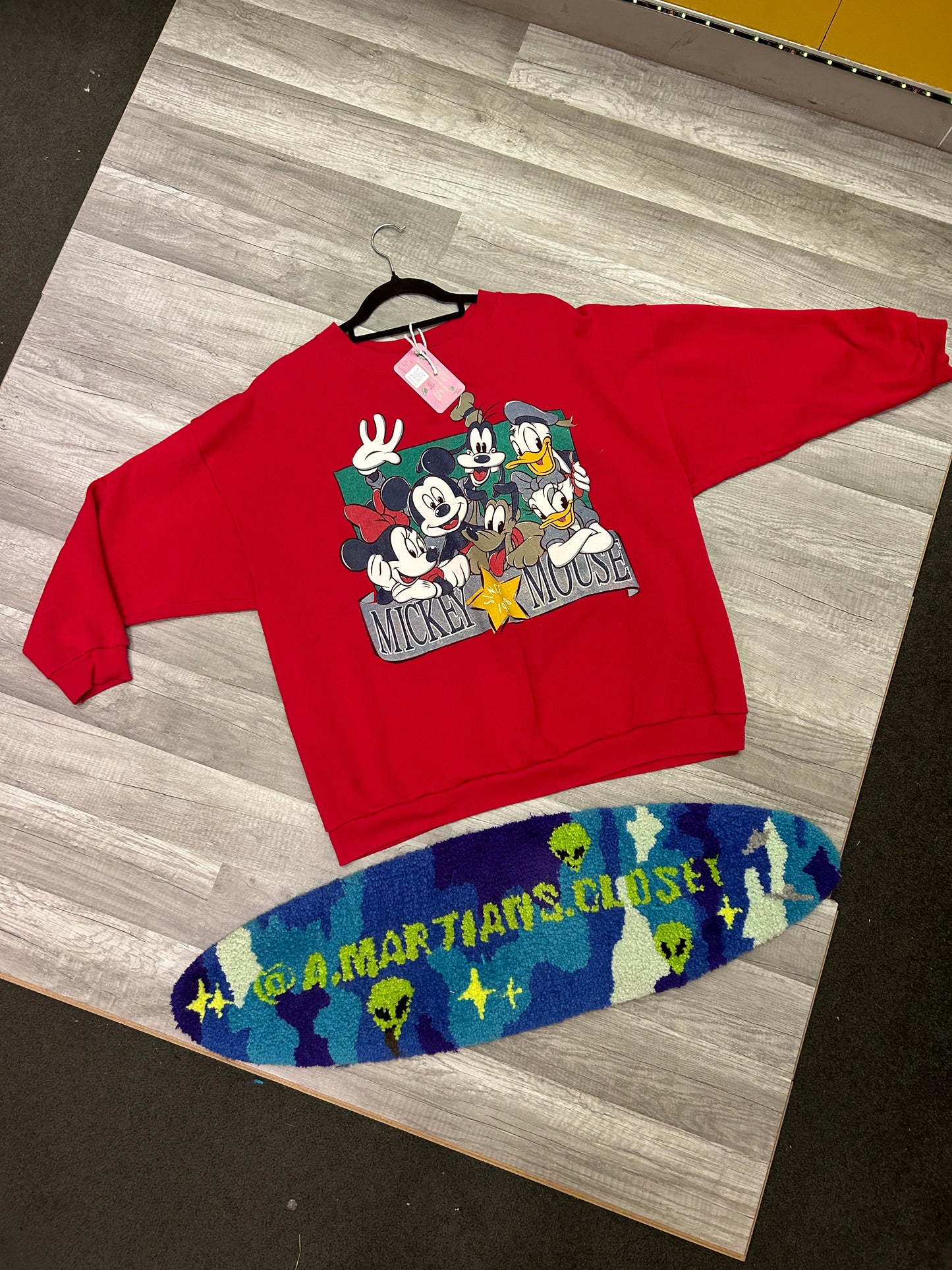 Vintage 90s Mickey Mouse and Friends Crewneck