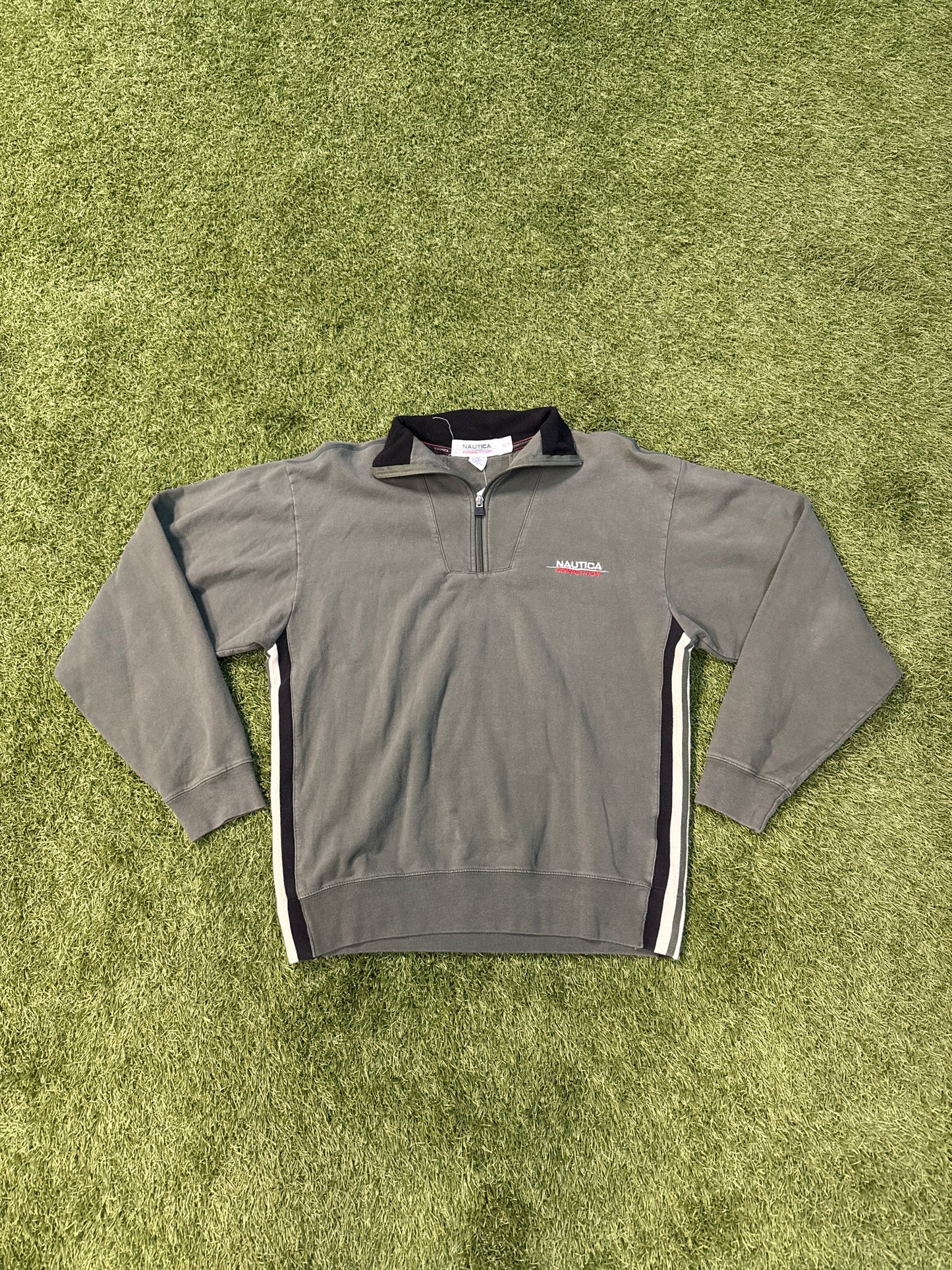 Y2K “NAITICA” QTR ZIP SWEATSHIRT