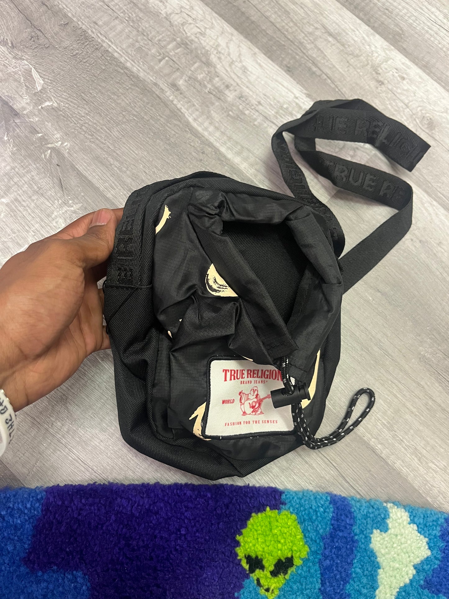 True Religion Painted Bucket Bag