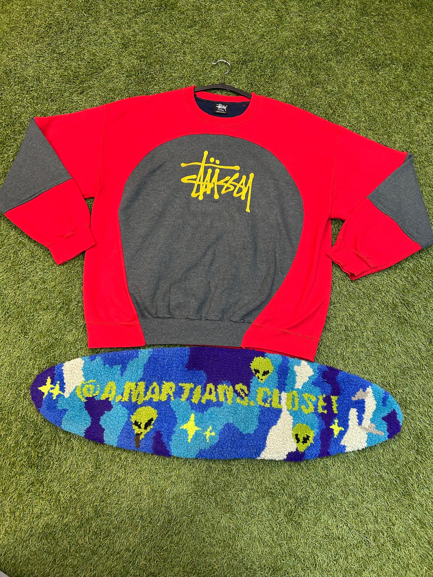 Stussy ReWorked Crewneck OG Logo
