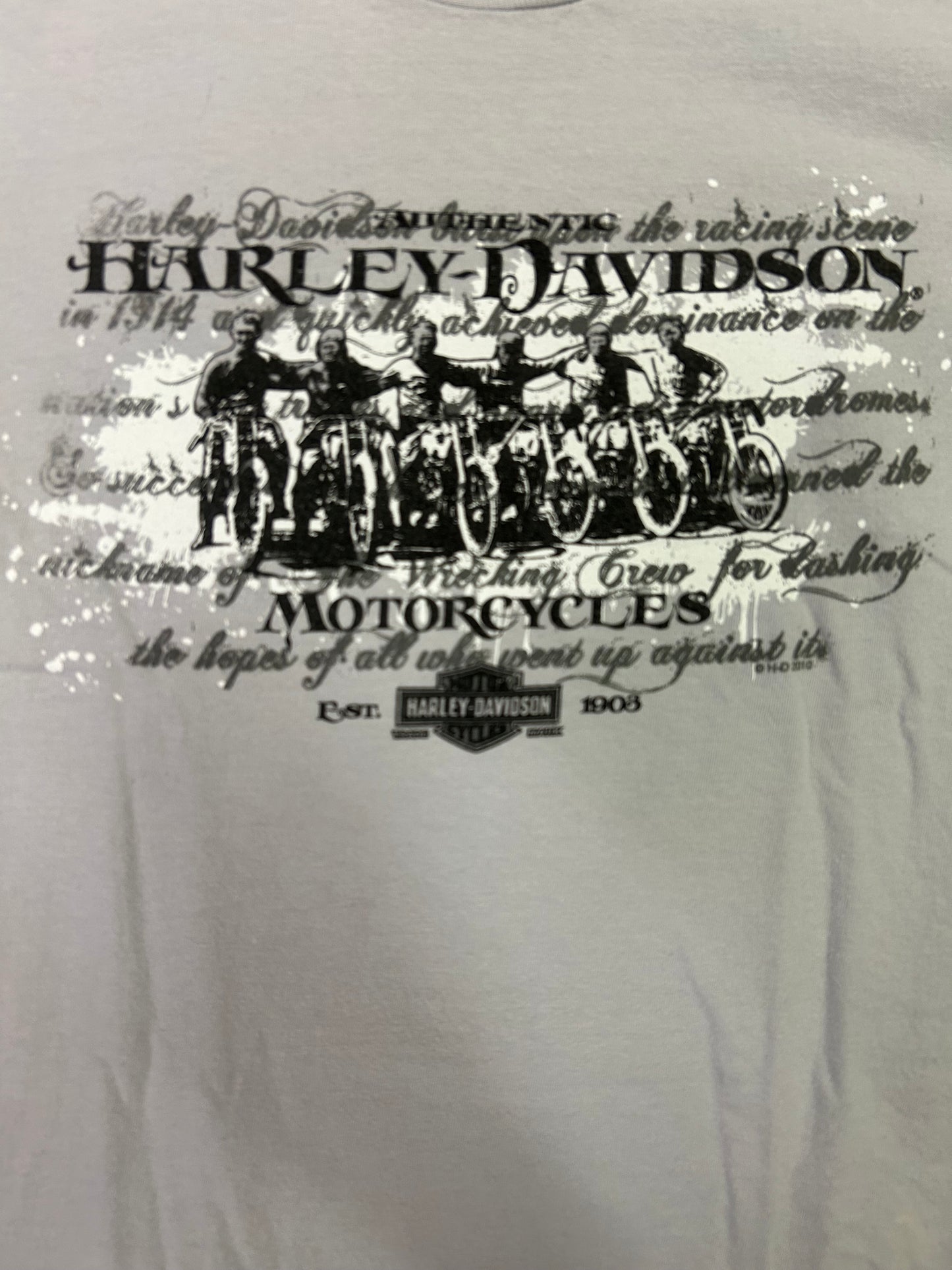 Y2K Harley Davidson Pittsburgh New York Tee