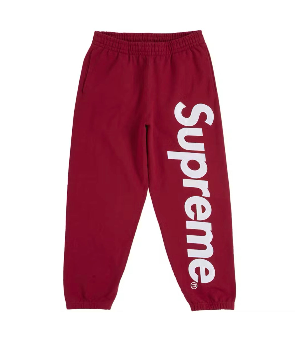 Supreme Satin Appliqué Sweat Pants