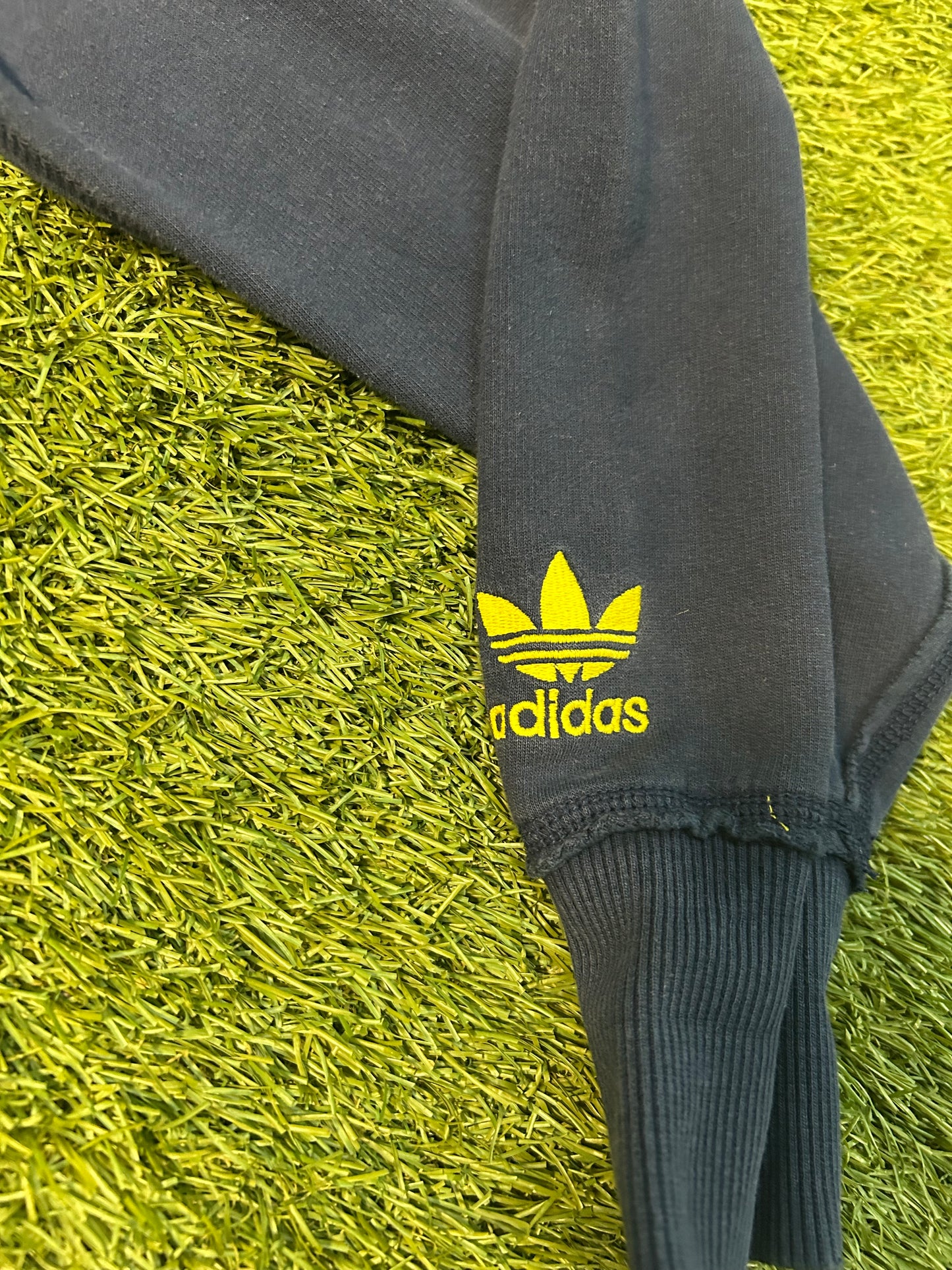 Y2K Adidas Michigan University Thick Embroidered Hoodie