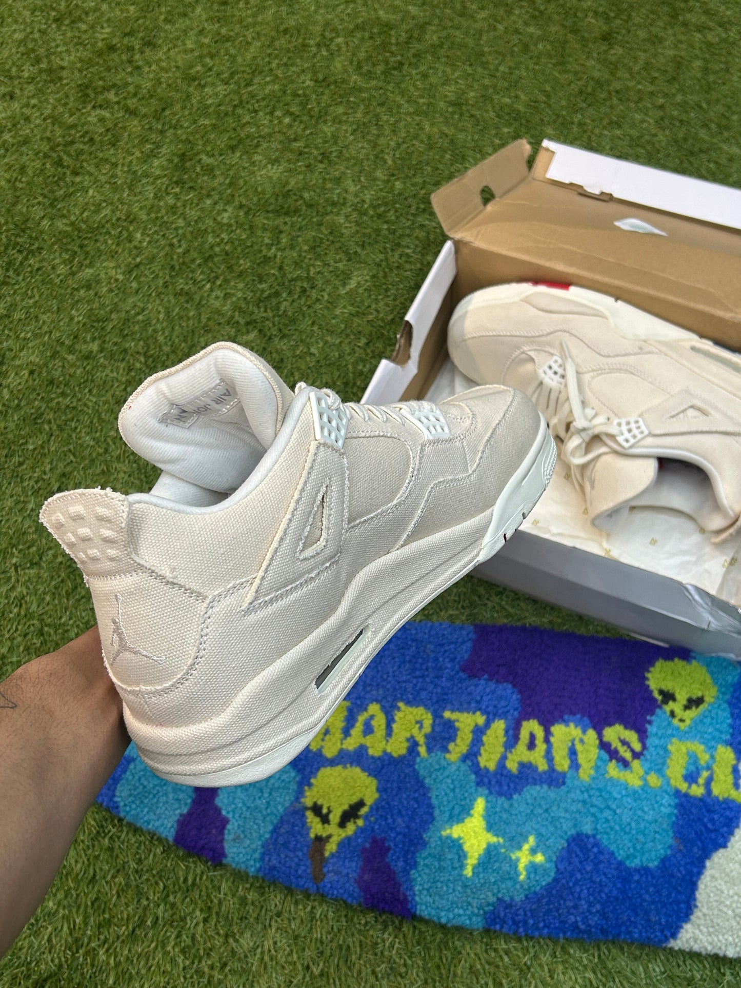 Jordan 4 Retro Blank Canvas