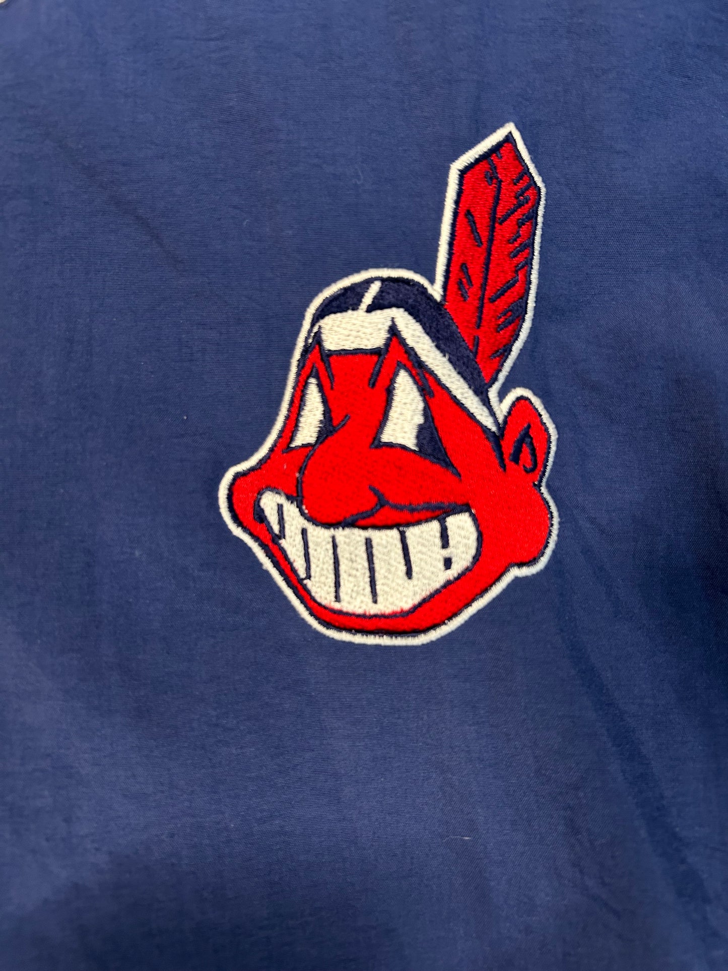 Vintage 90s MLB Cleveland Indians Starter Track Jacket