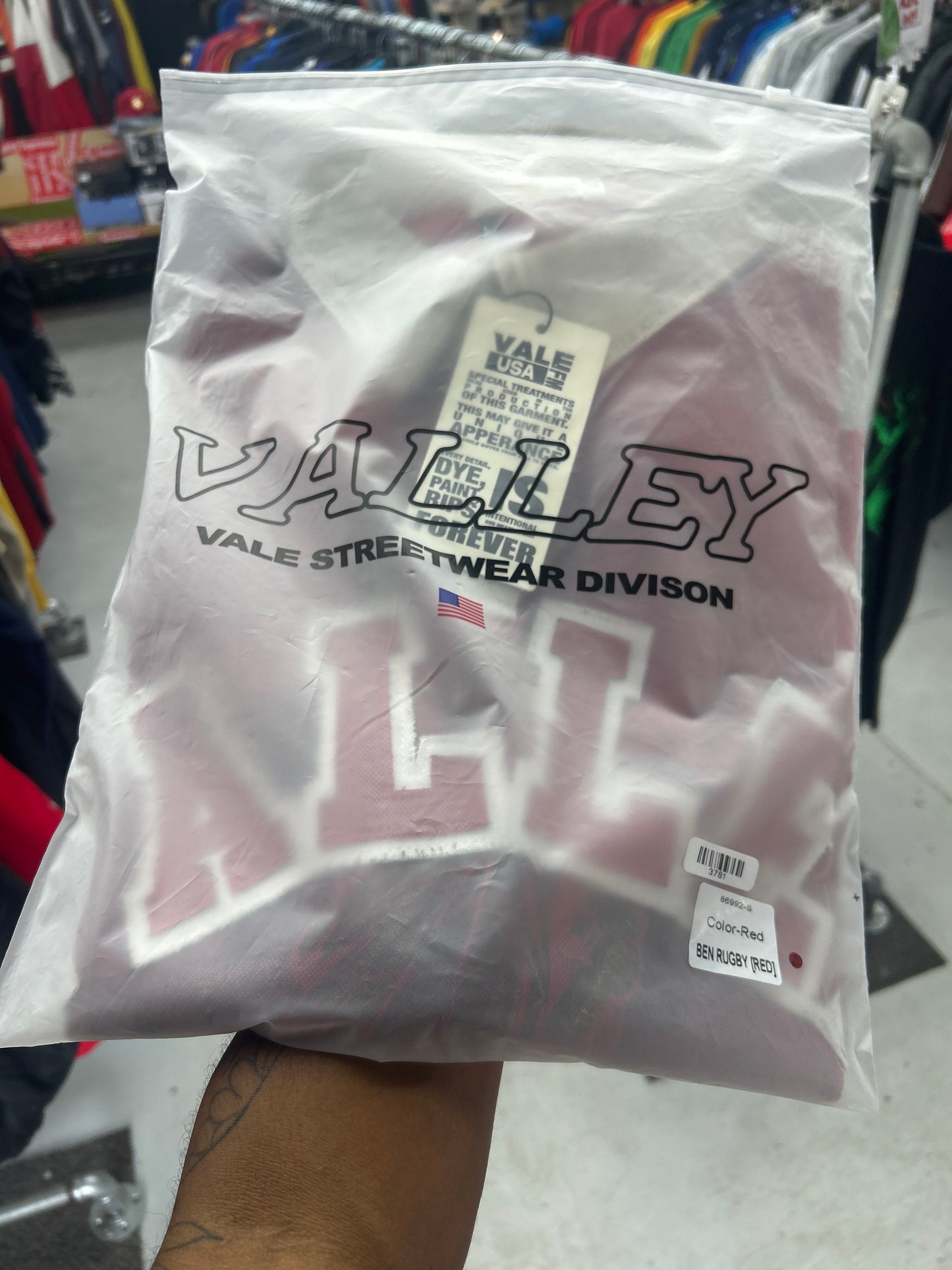 Vale Forever Red Ben Rugby Shirt