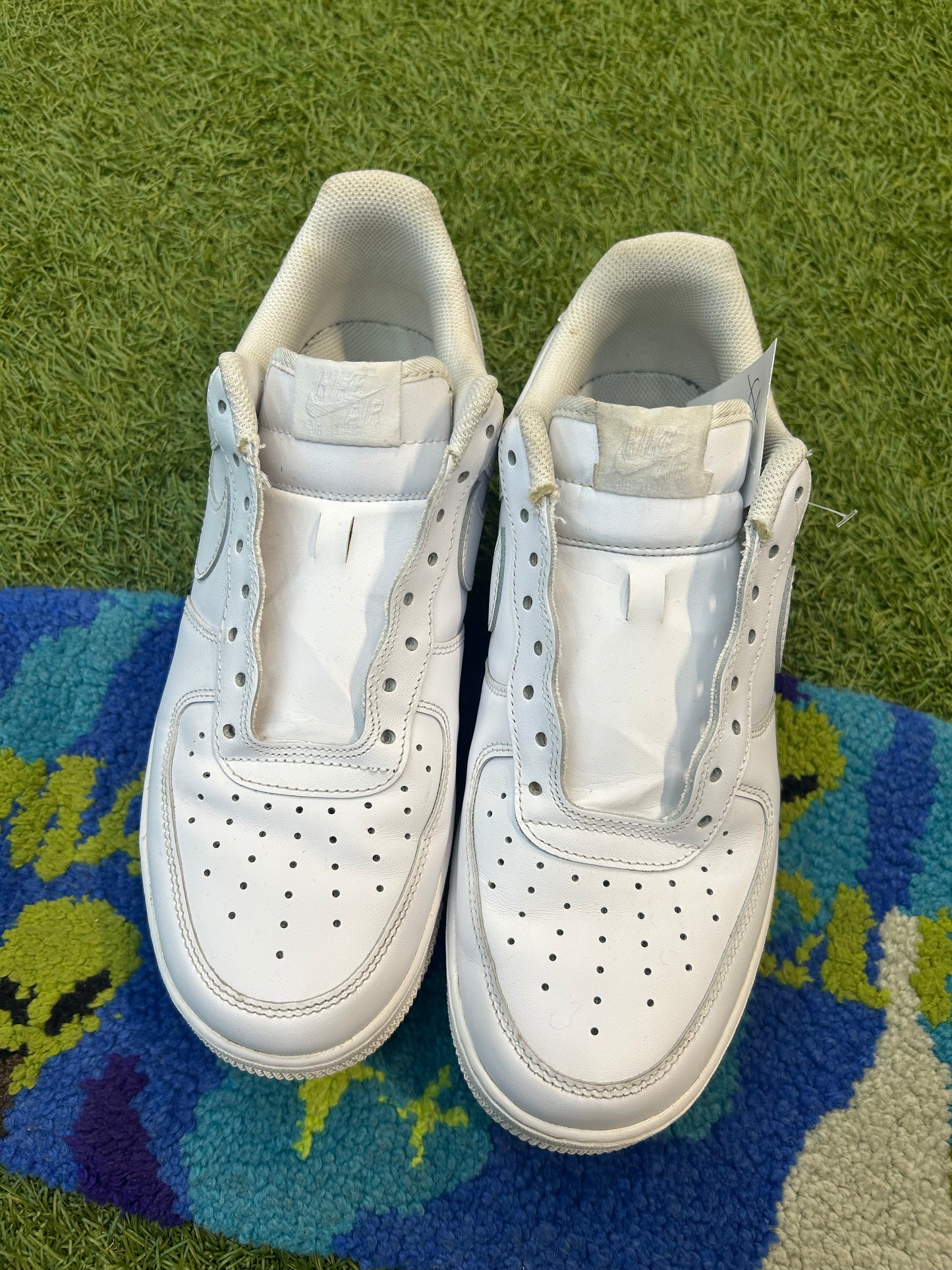 Nike Air Force 1s All White(used)
