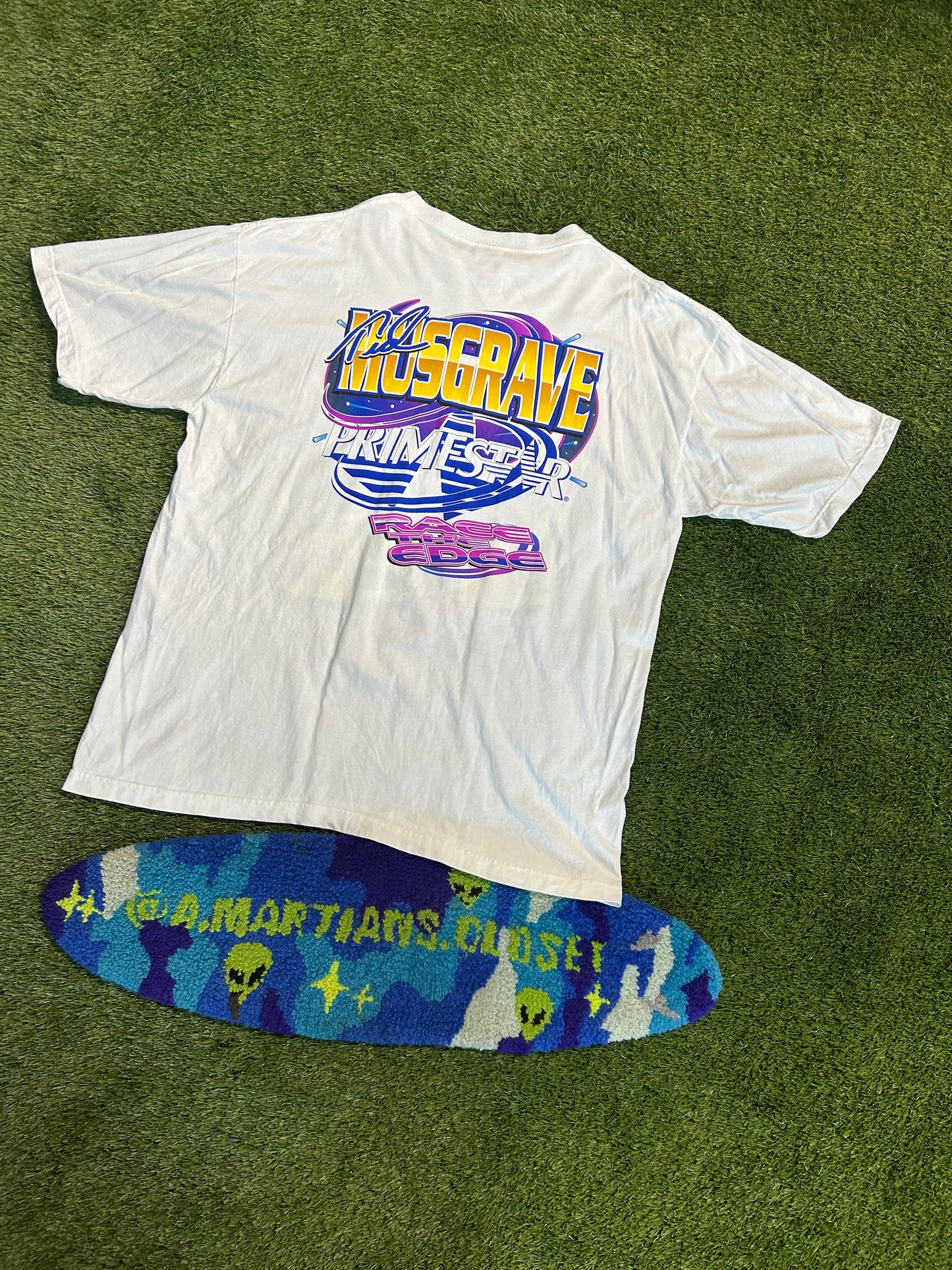 Vintage 1998 Ted Musgrave Primestar NASCAR Tee