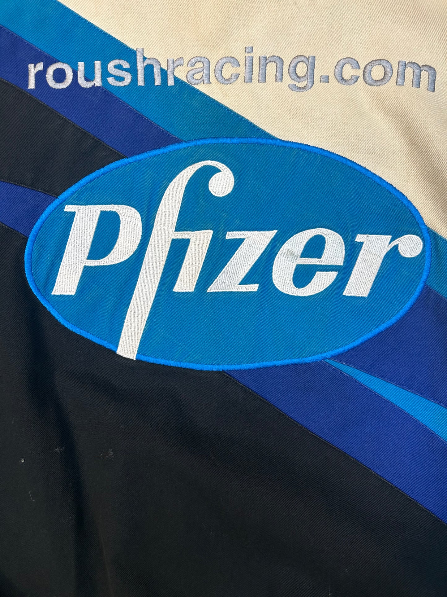Vintage Mark Martin Pfizer NASCAR Racing Jacket