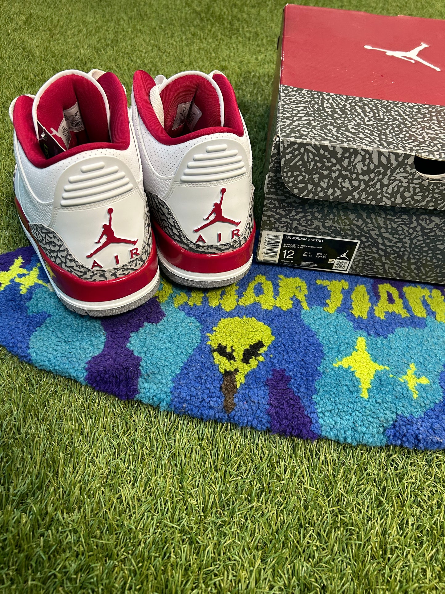 Jordan Retro 3 Cardinal Reds