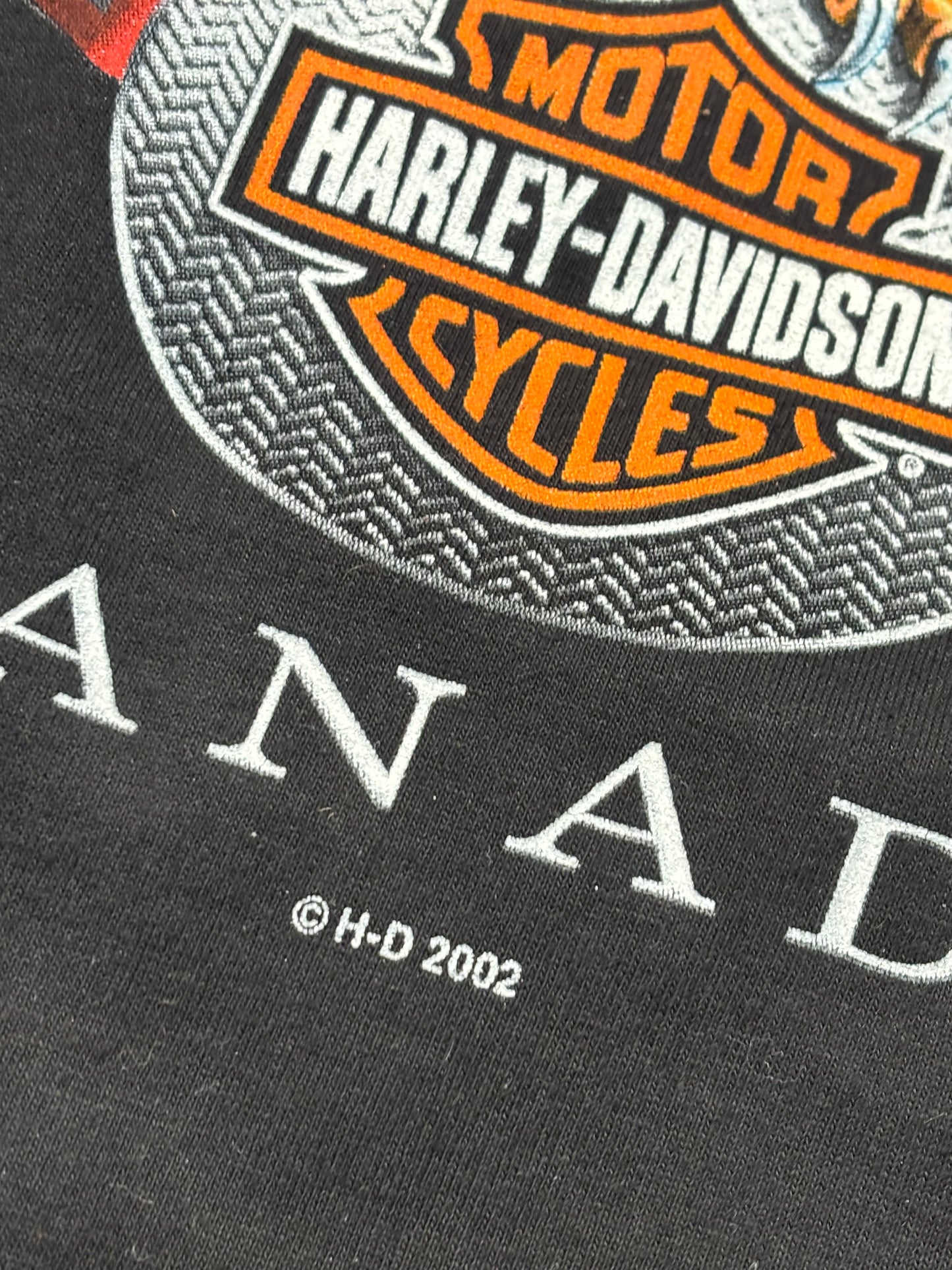 2002 Harley Davidson Canadian Eagle Tee