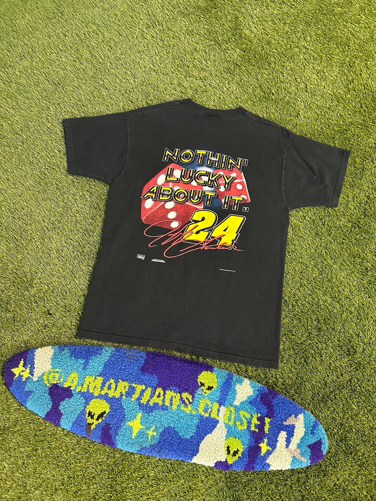 Vintage 1997 Jeff Gordon Nothing Lucky About It Tee