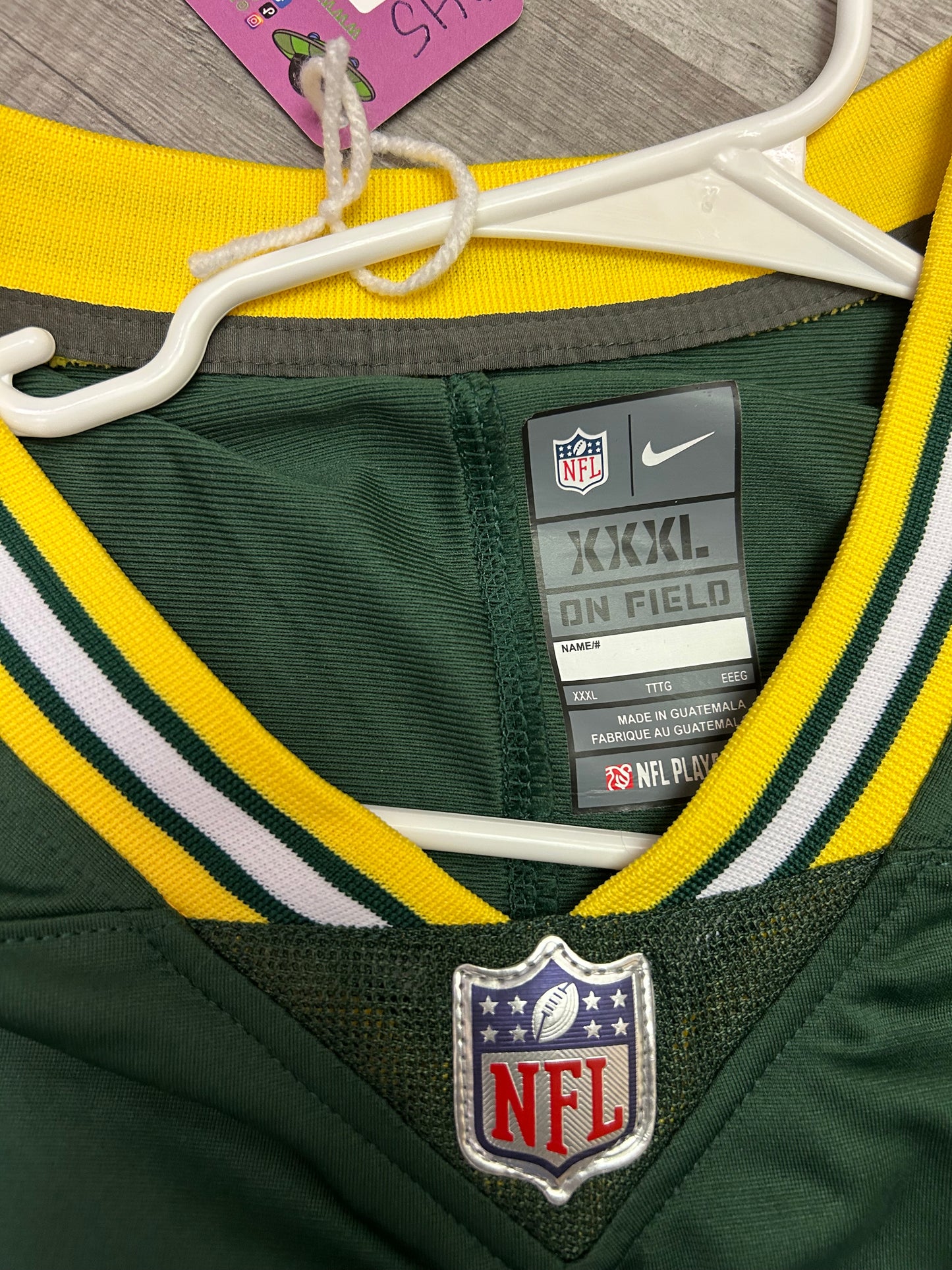 Green Bay Packers Adam’s #7 Jersey