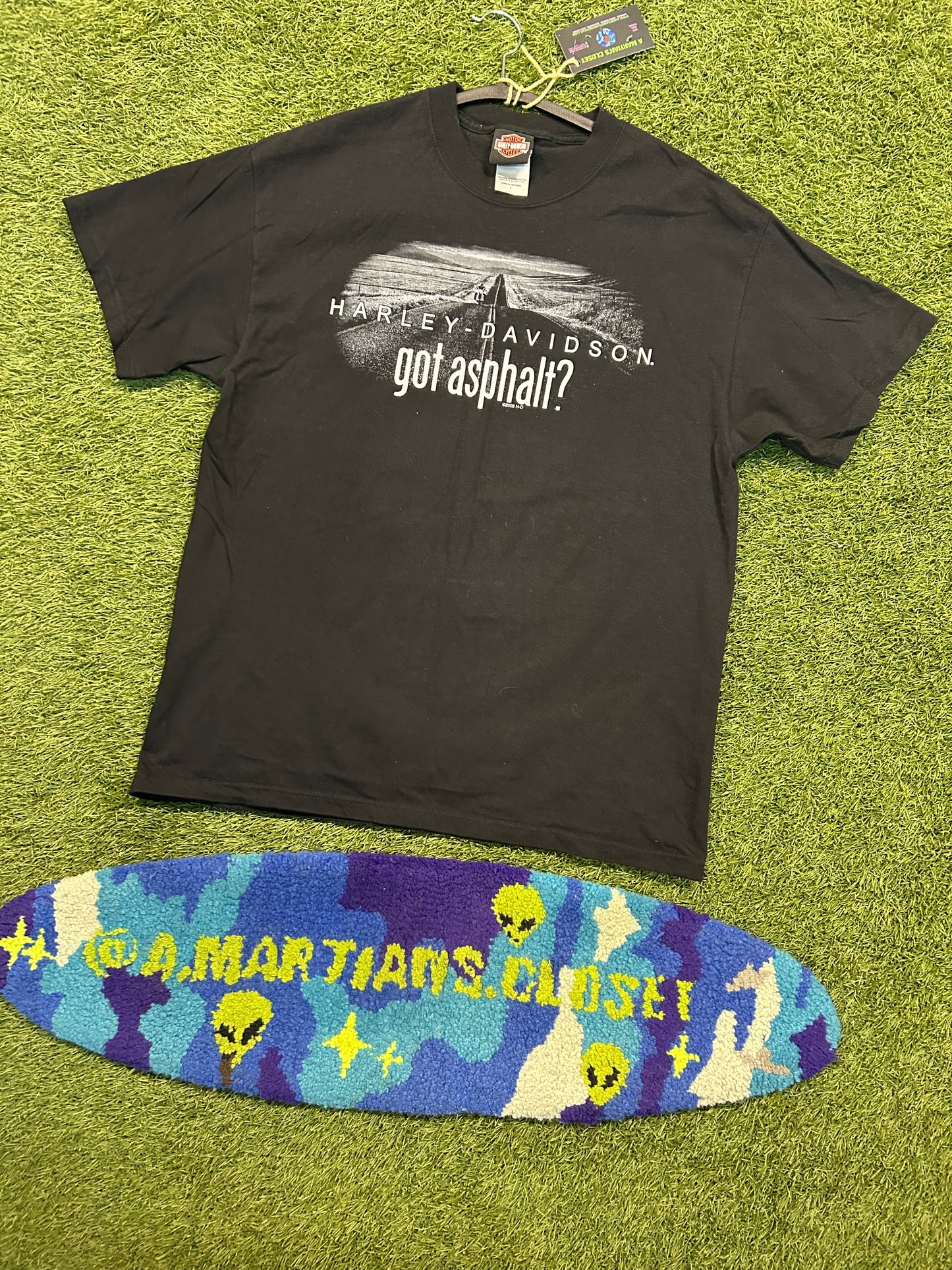 Y2K Harley Davidson “Got Asphalt?” Tee